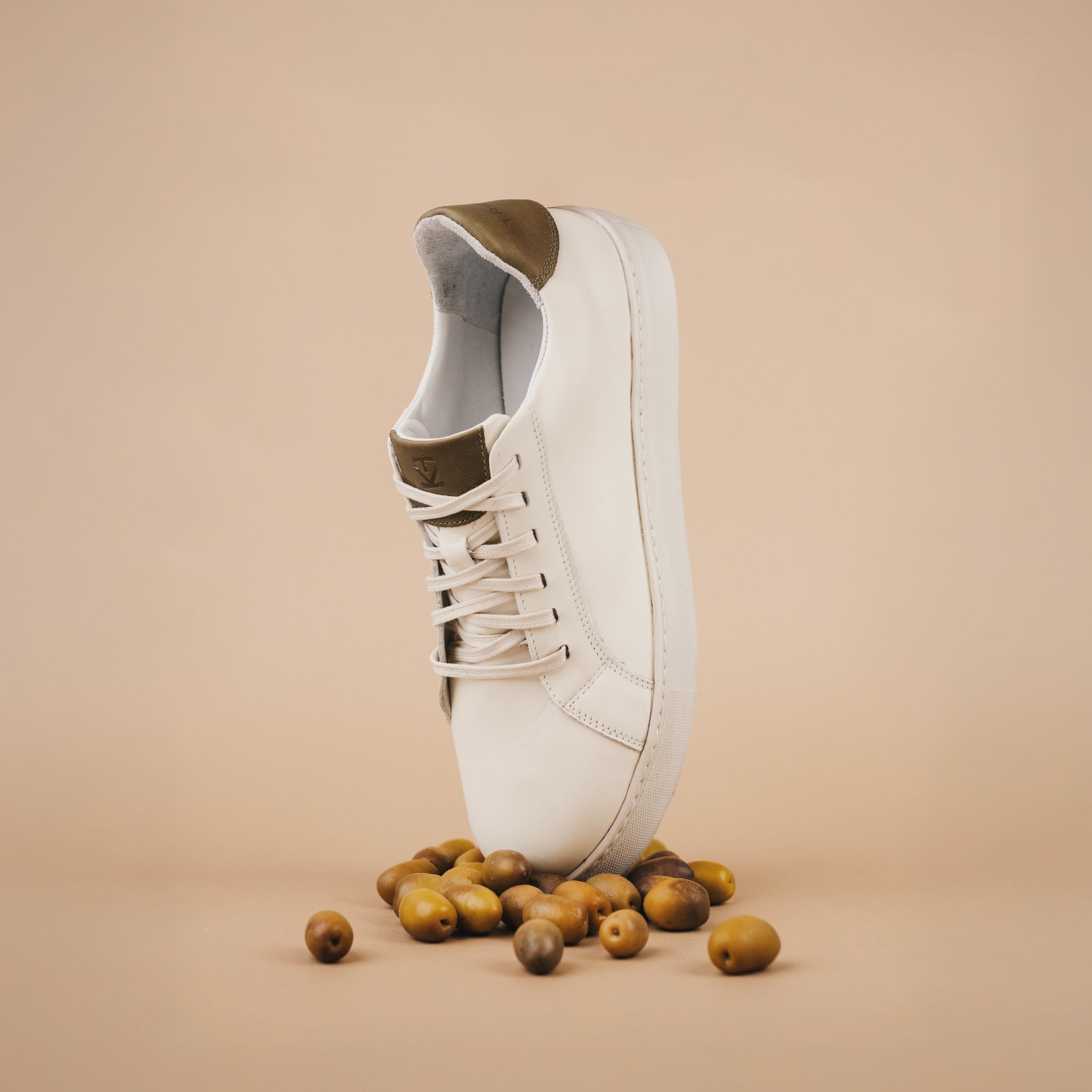 Zapatilla Hombre Montblanc Blanco/Oliva