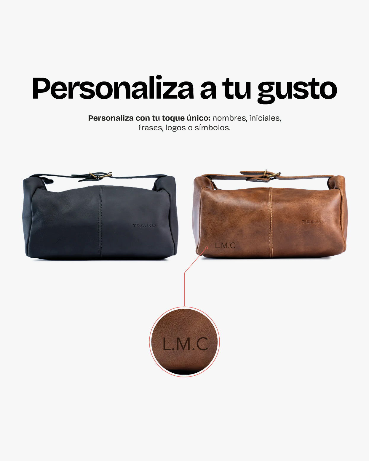 Neceser Gales Negro - Trauko