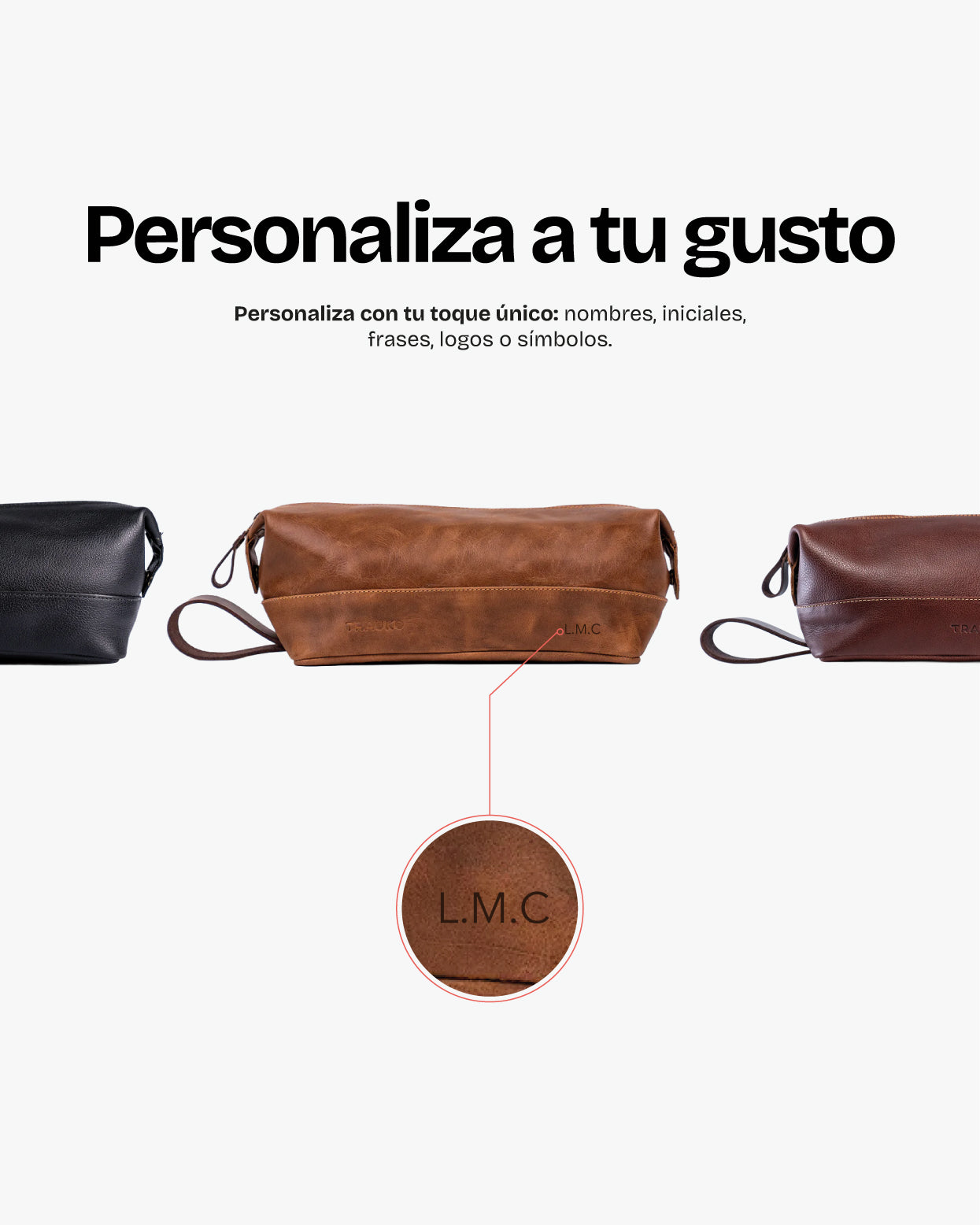 Neceser Valenciano Negro - Trauko