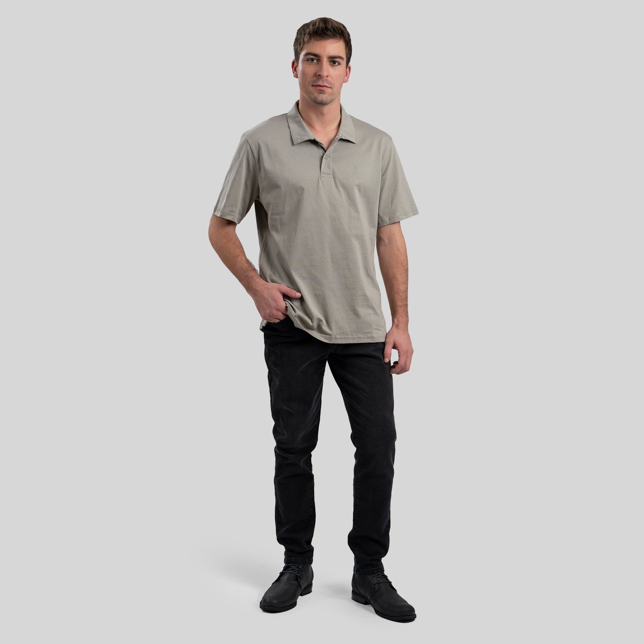 Polera Polo Ash