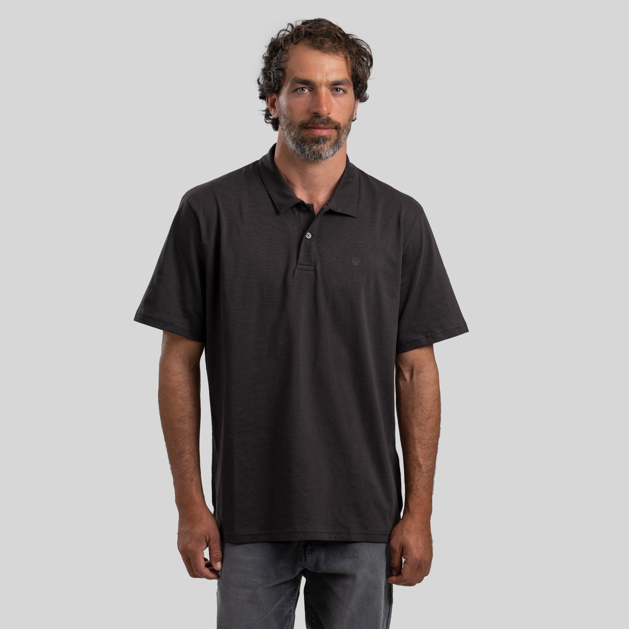 Polera Polo Black