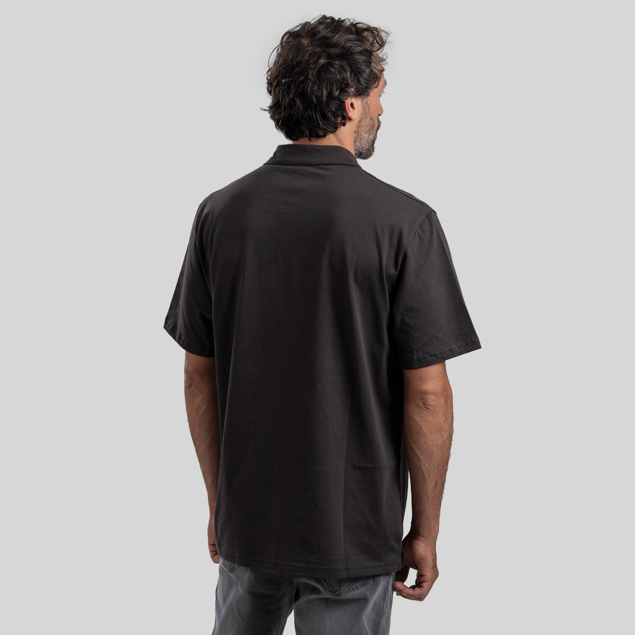 Polera Polo Black - Trauko