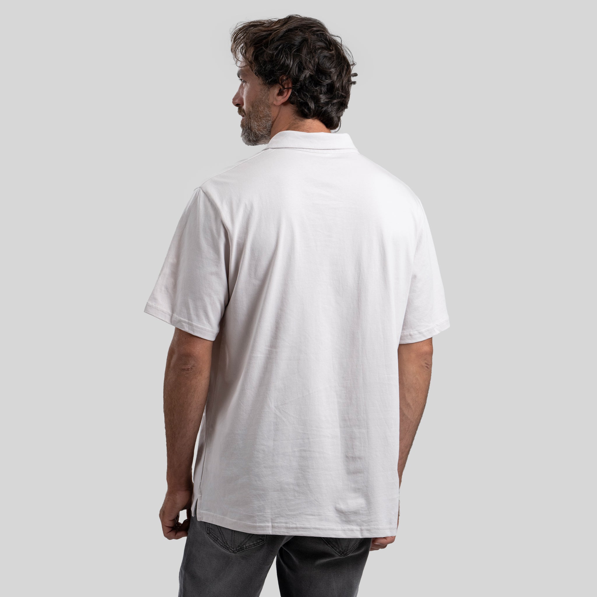 Polera Polo White