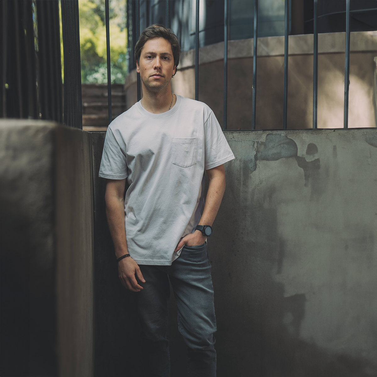 Polera Pocket White - Trauko