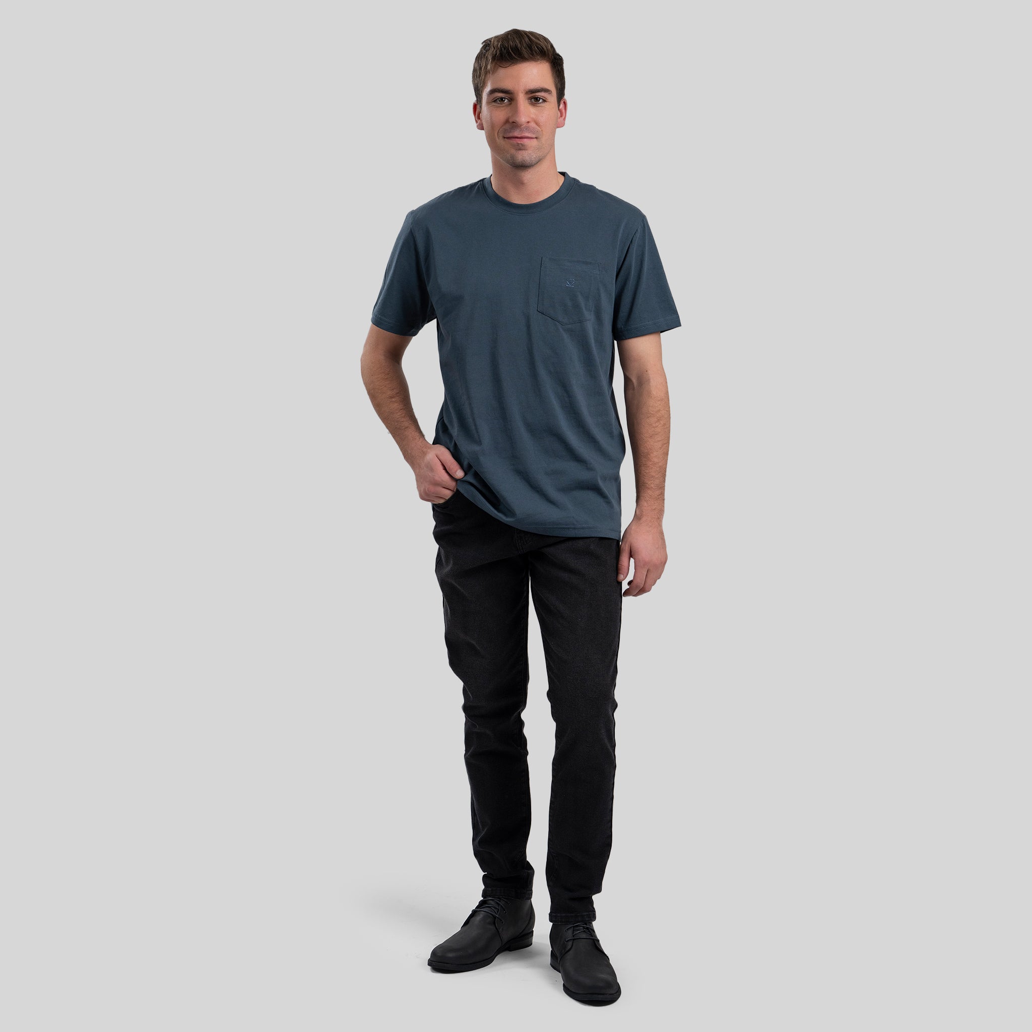 Polera Pocket Steel - Trauko