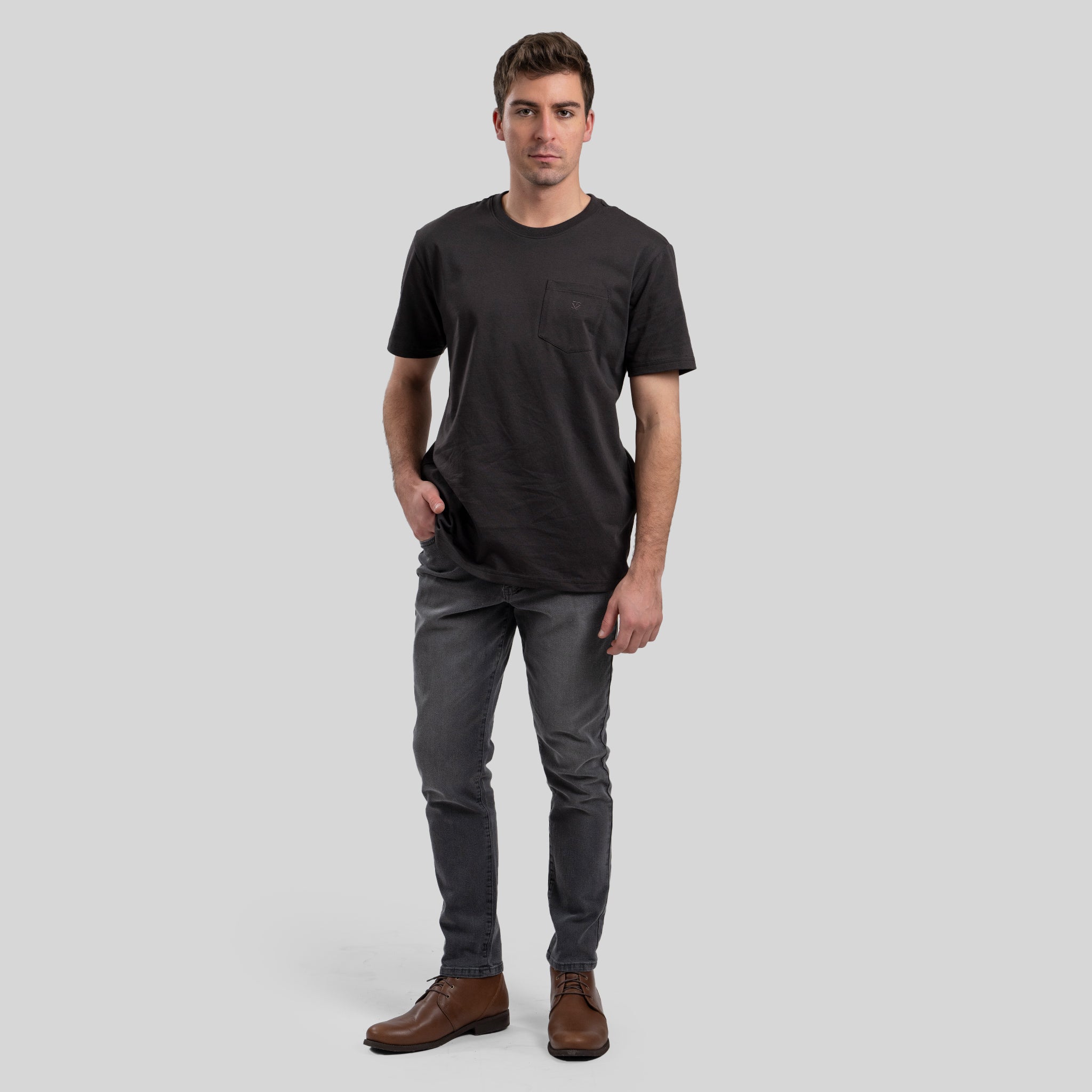 Polera Pocket Black - Trauko