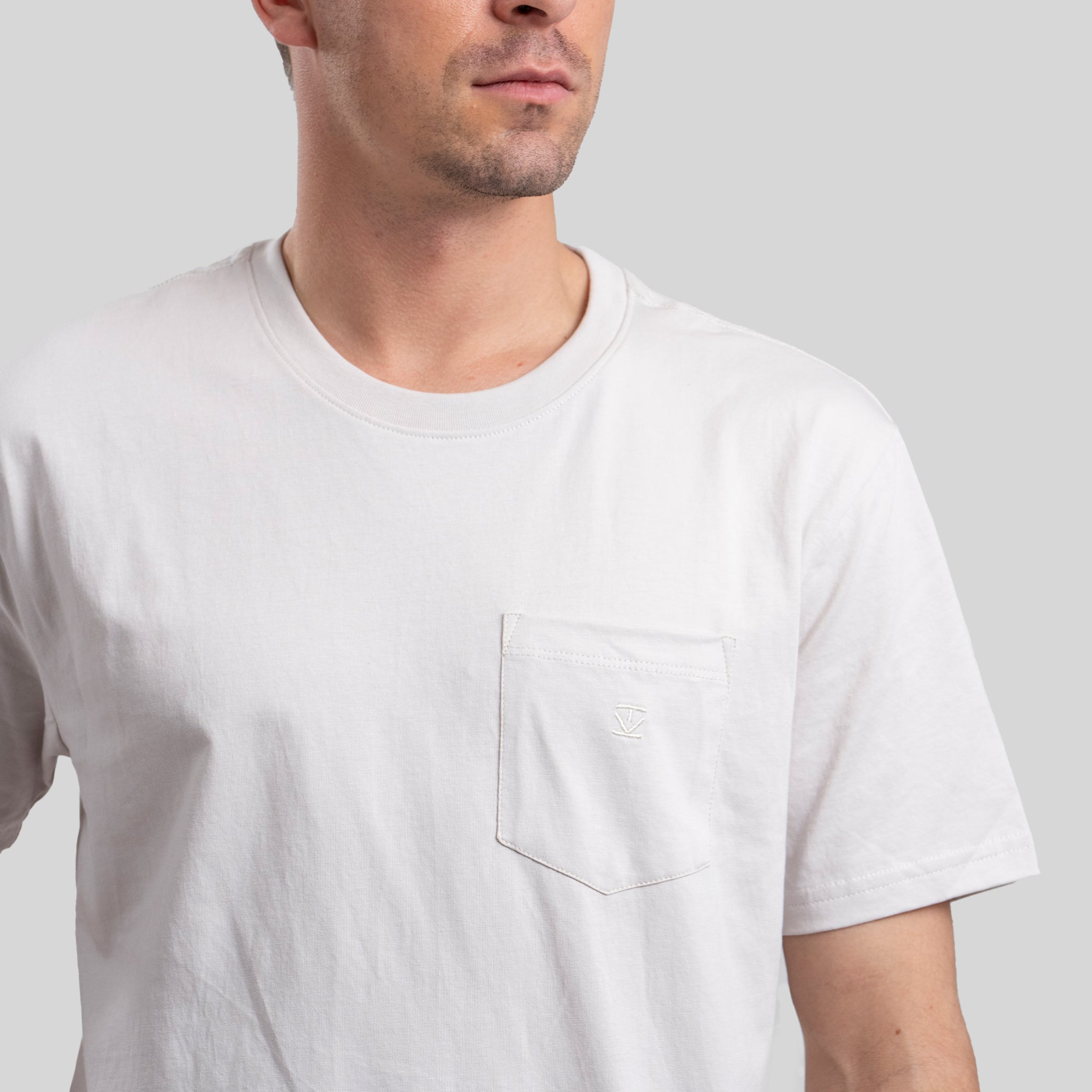 Polera Pocket White - Trauko
