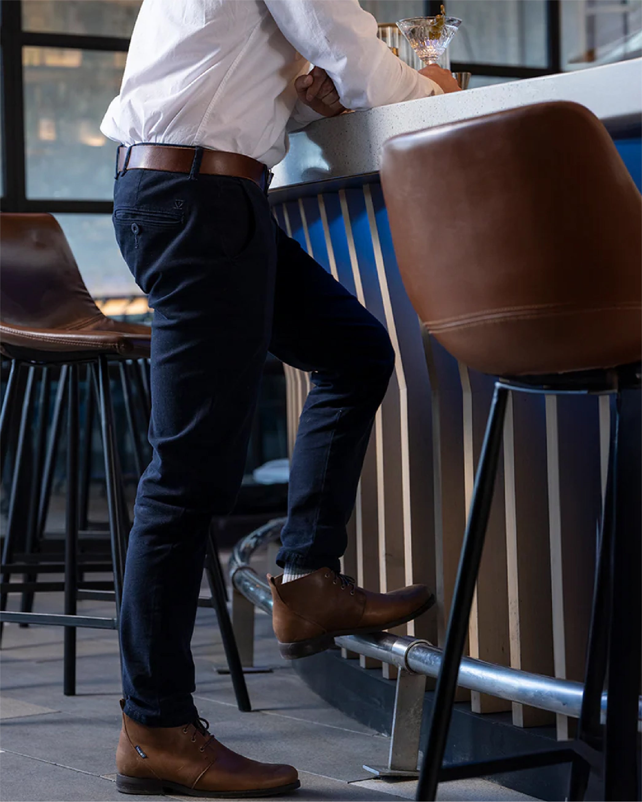 Pantalón Formal Navy - Trauko