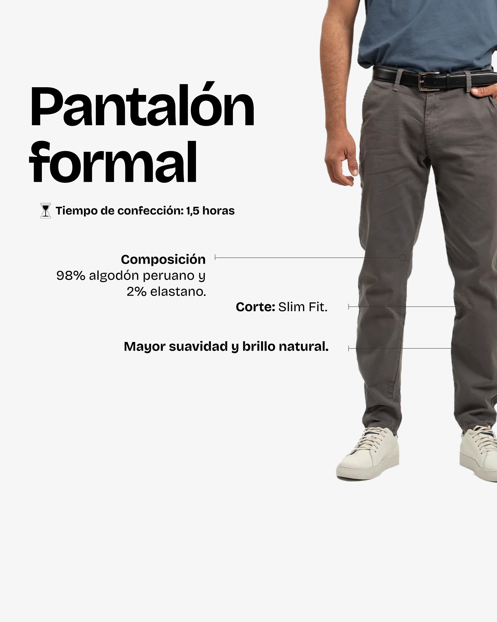 Pantalón Formal Marengo