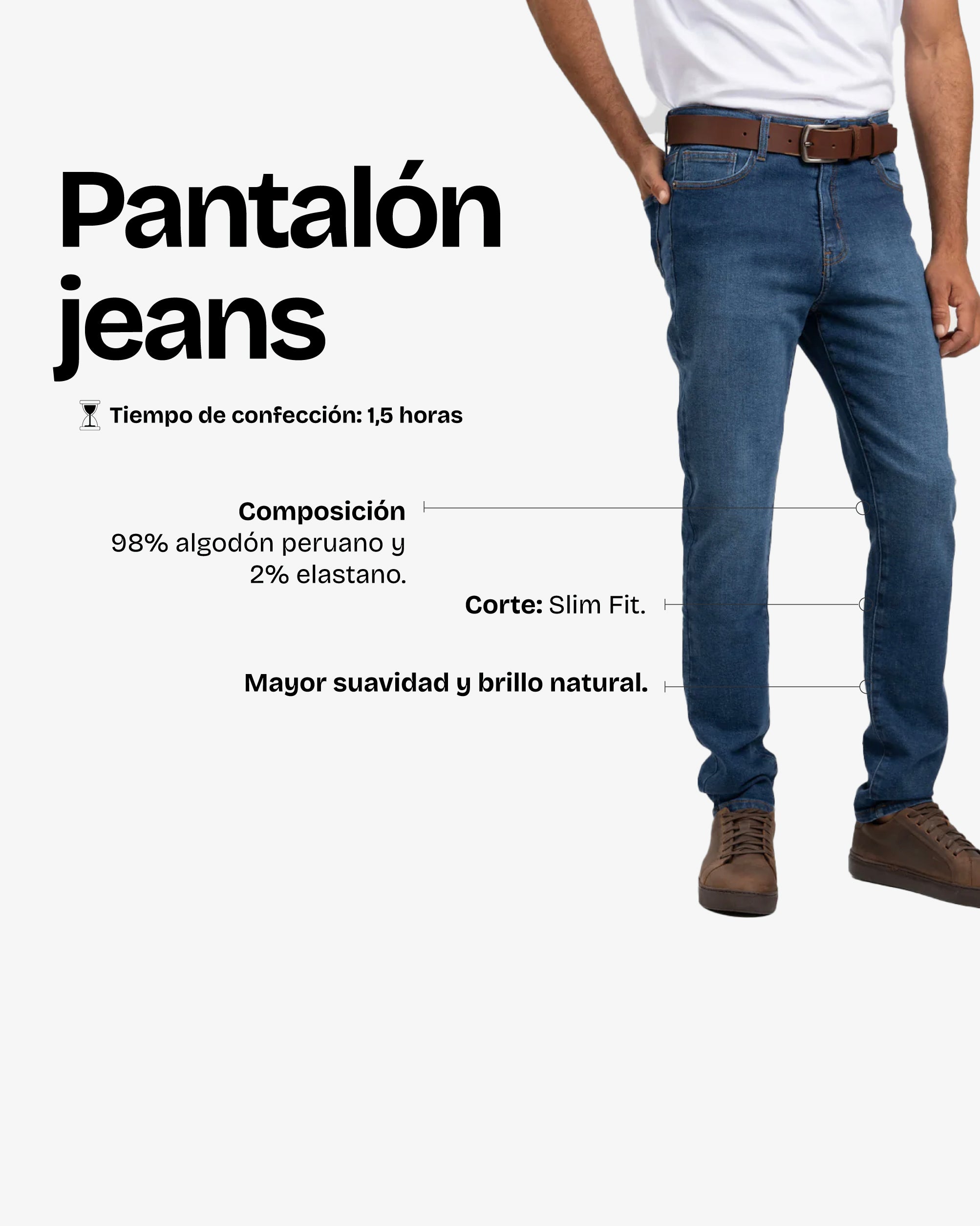 Pantalón Jeans Blue