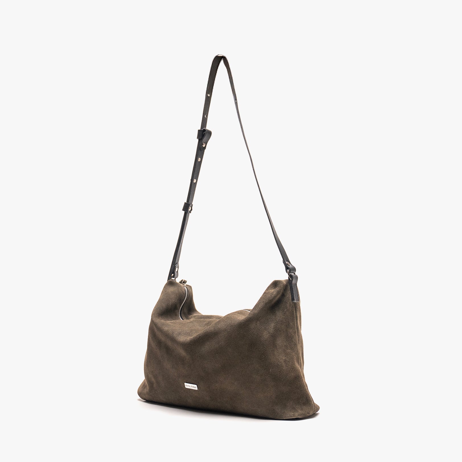 Cartera Peonía L Musgo