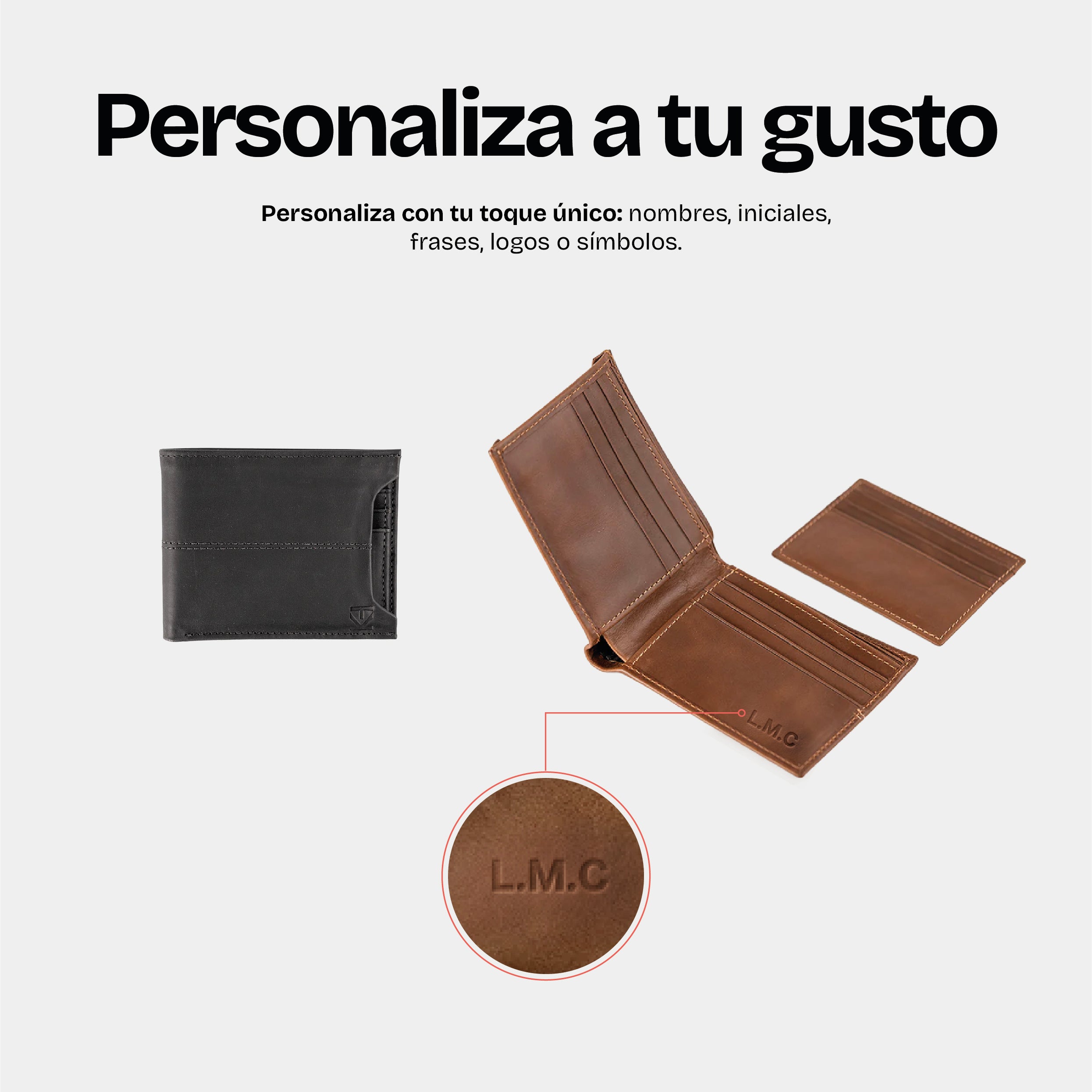 Billetera Split Negro