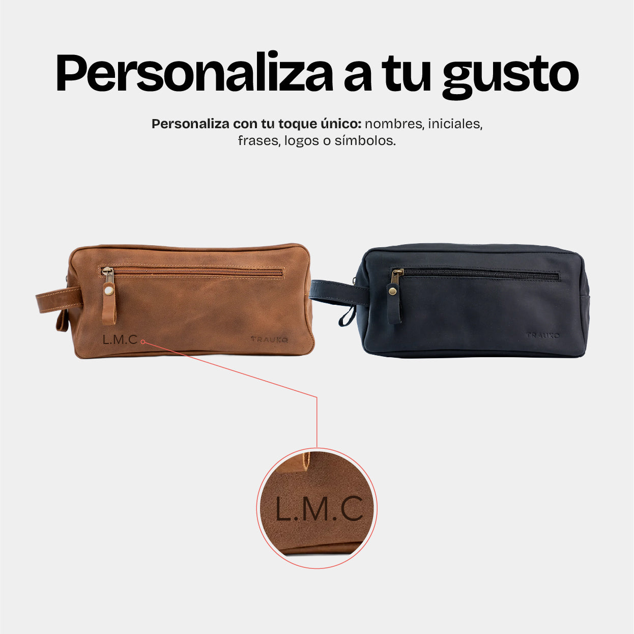 Neceser Toscano Negro - Trauko