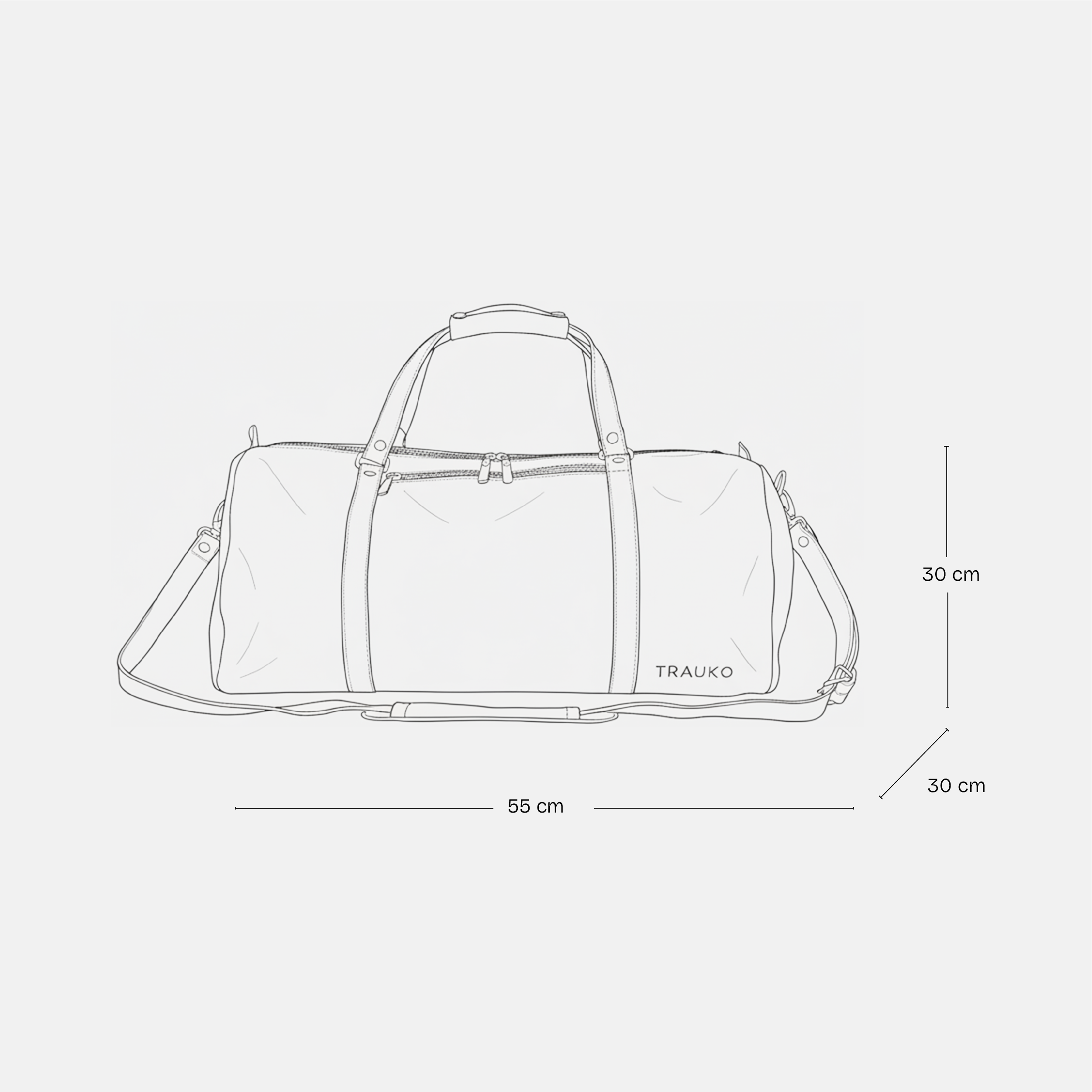 Bolso Ravello Negro - Trauko