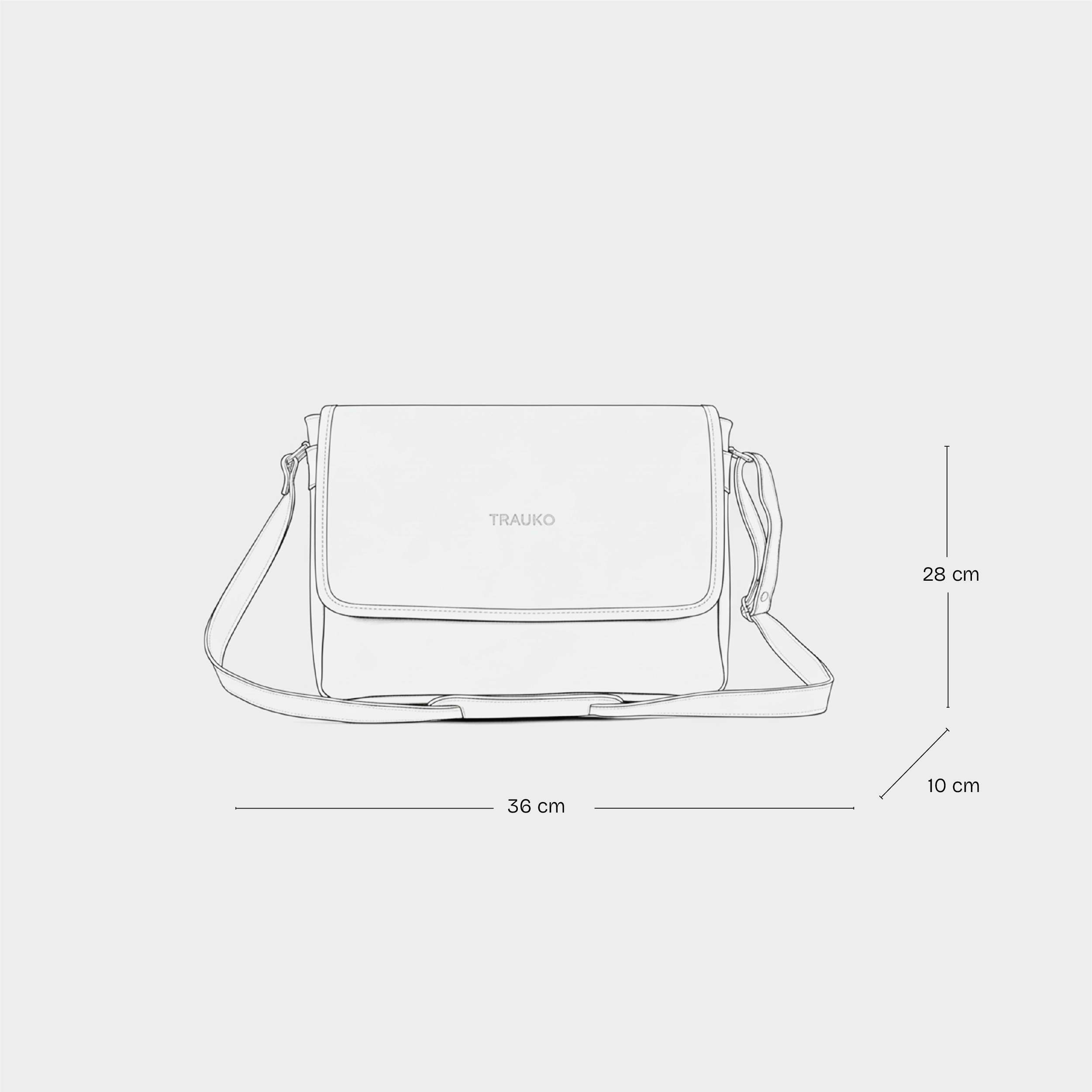 Maletín Berna Negro - Trauko