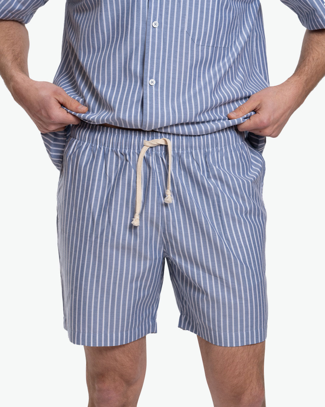 Pijama Pima Corto Full Rayas