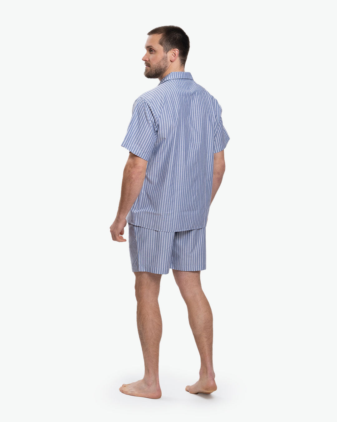 Pijama Pima Corto Full Rayas