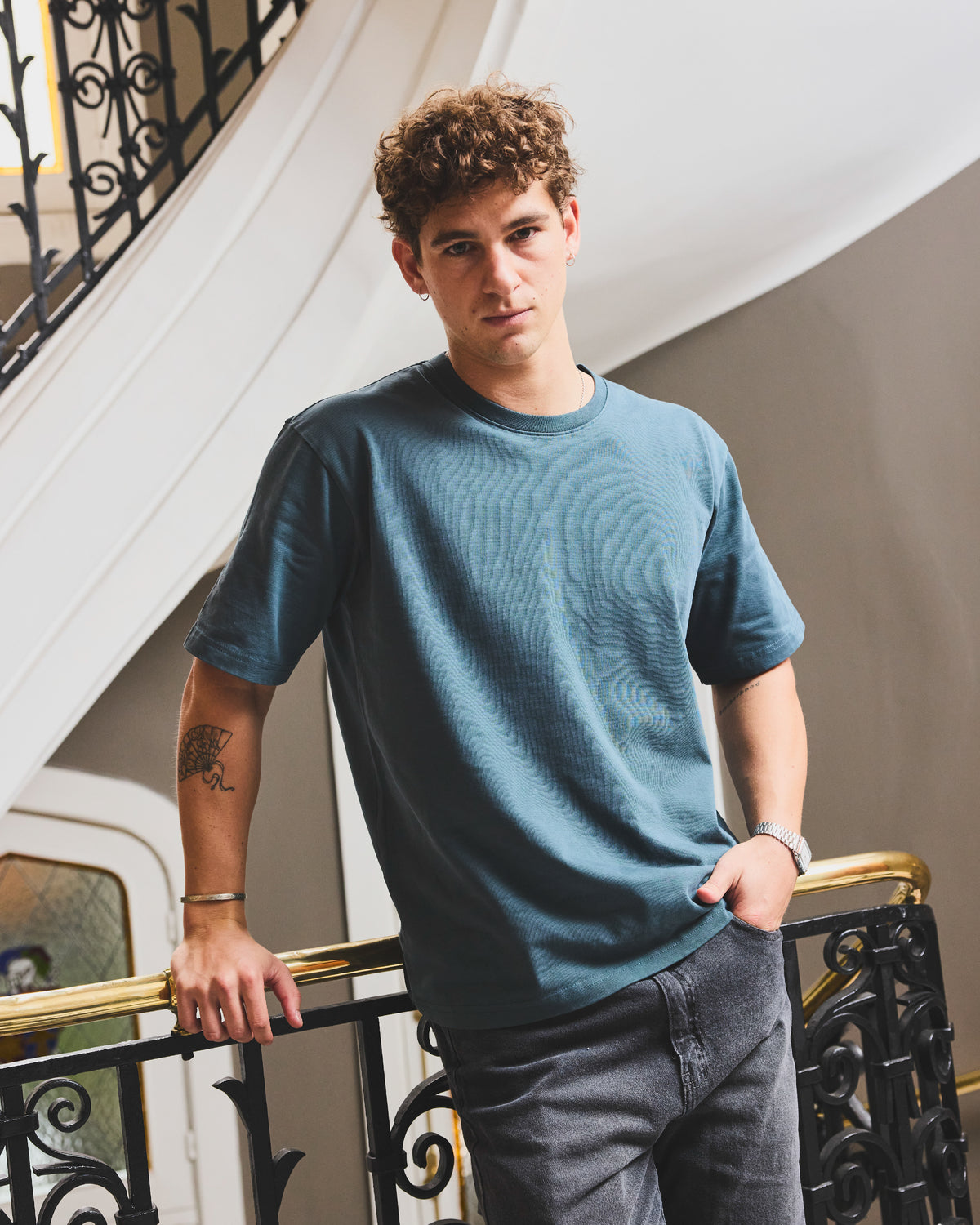 Polera OverSize Azul