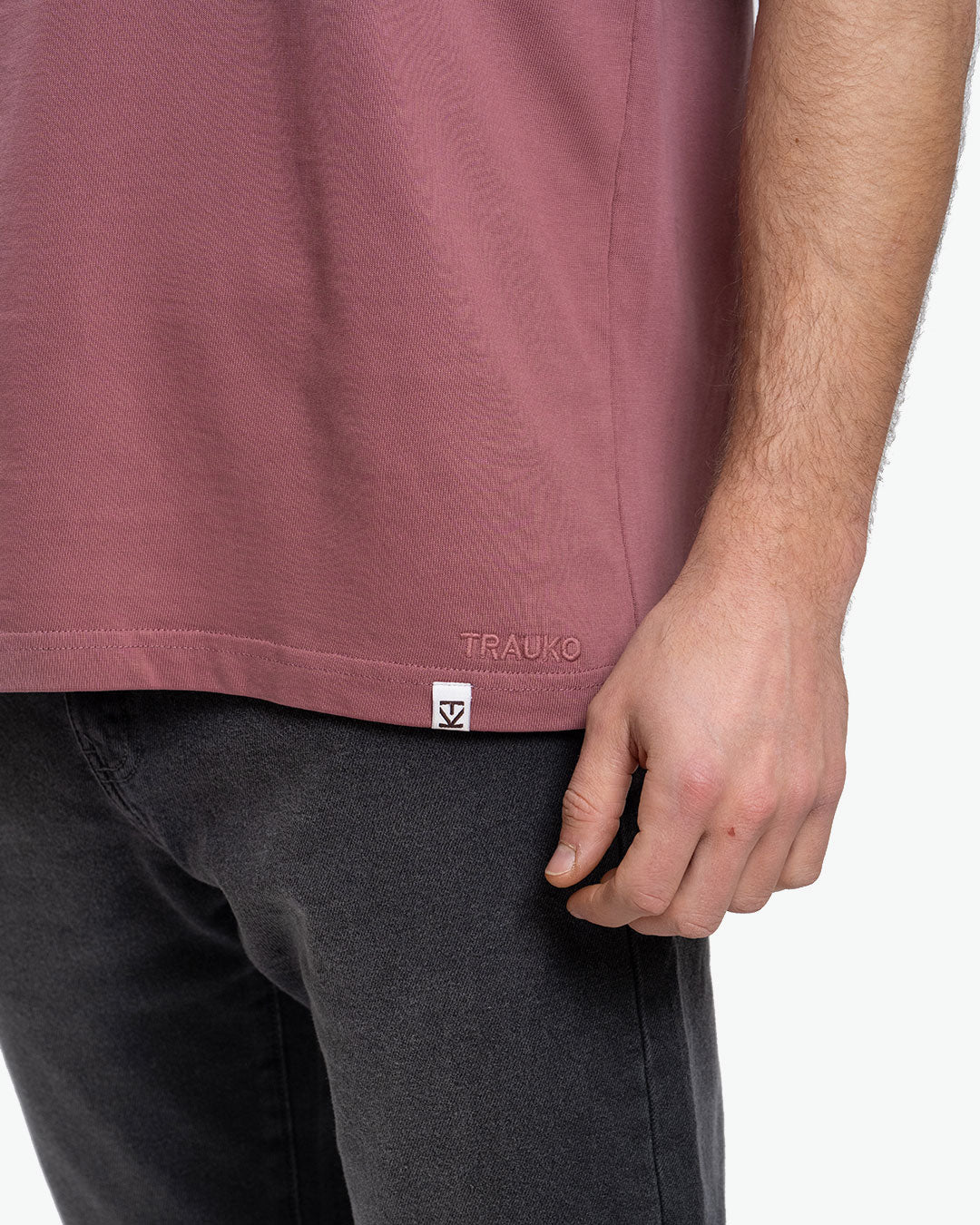 Polera OverSize Burdeo