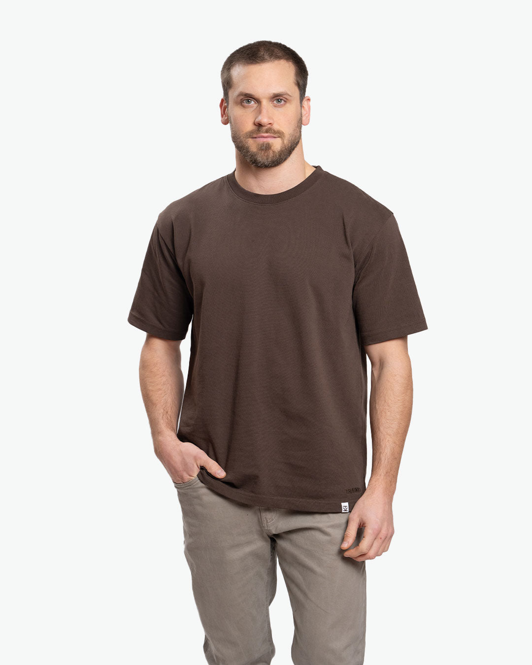 Polera OverSize Café