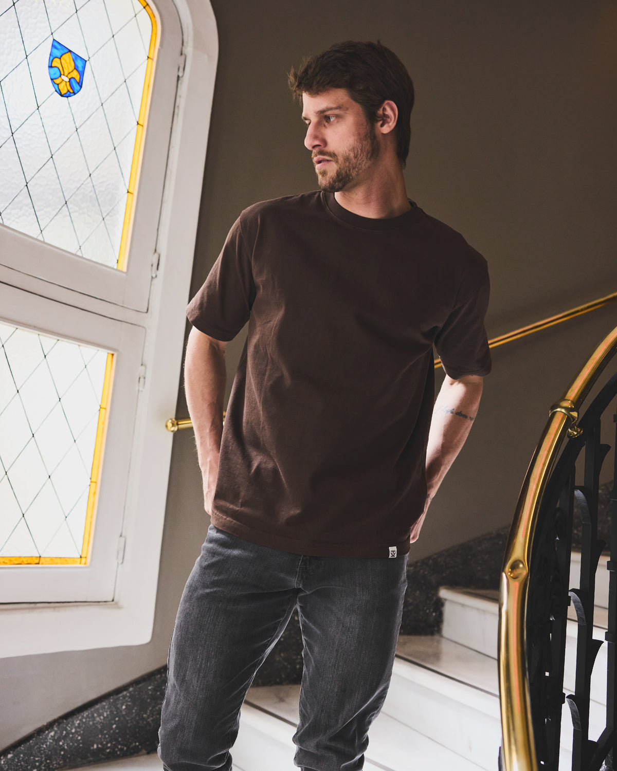 Polera OverSize Café