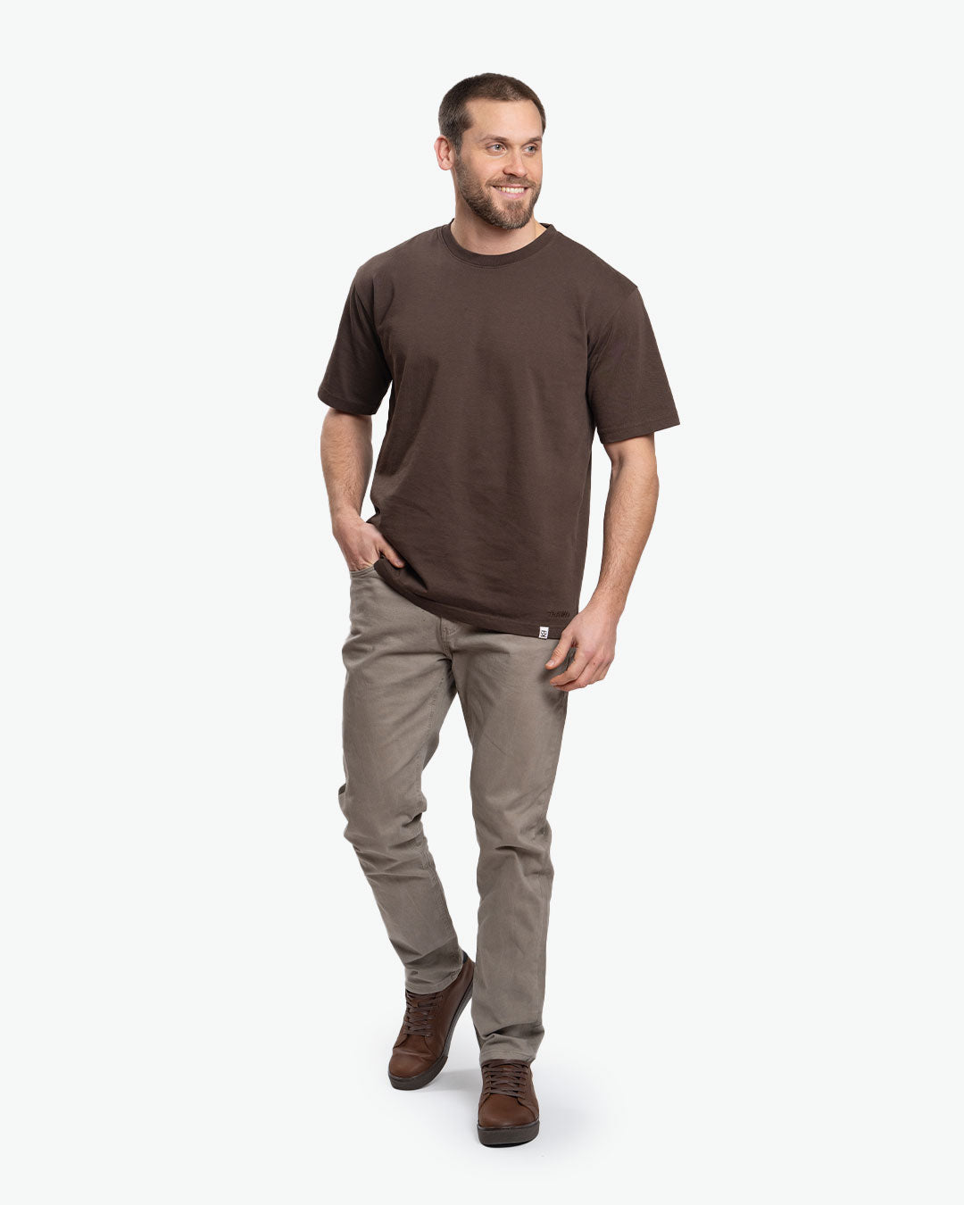 Polera OverSize Café
