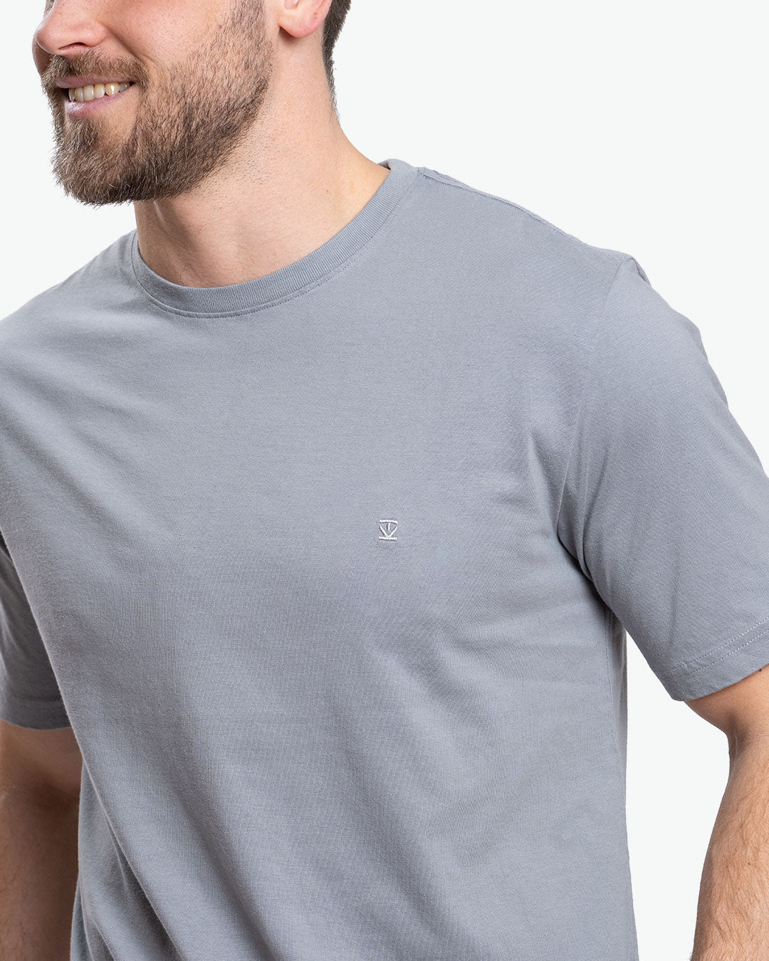 Polera Pima Plomo