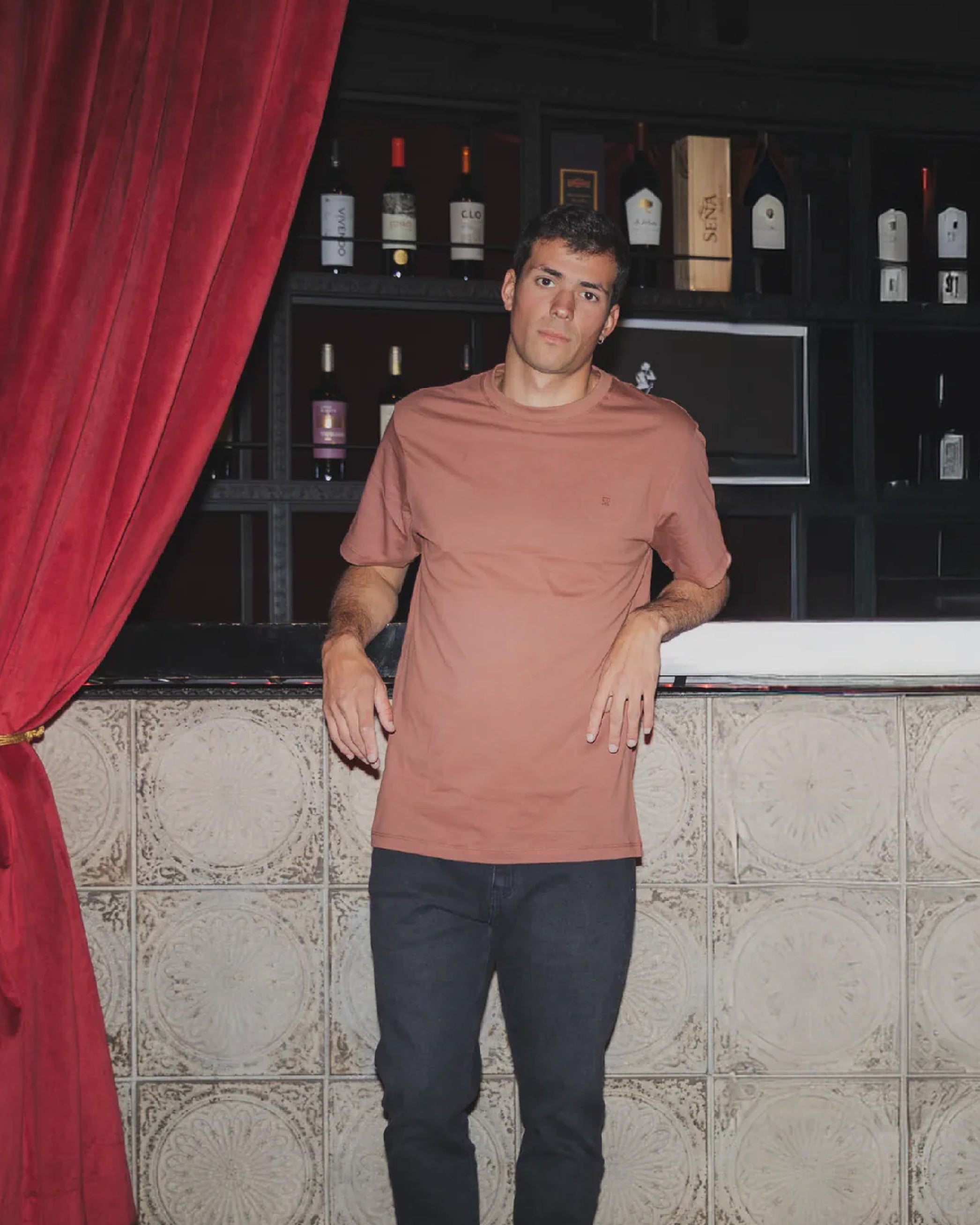 Polera Pima Terracota - Trauko