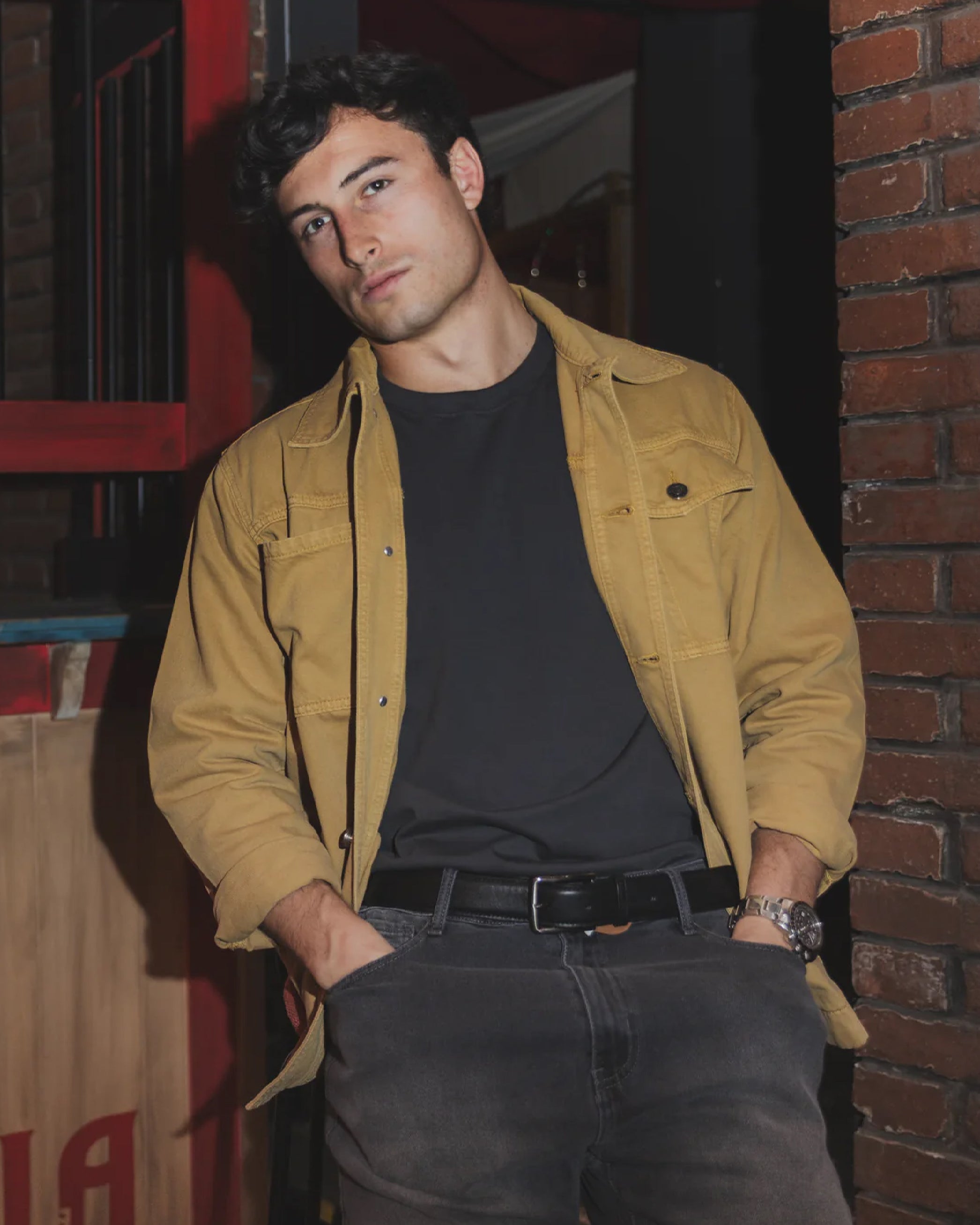 Polera Pima Gris