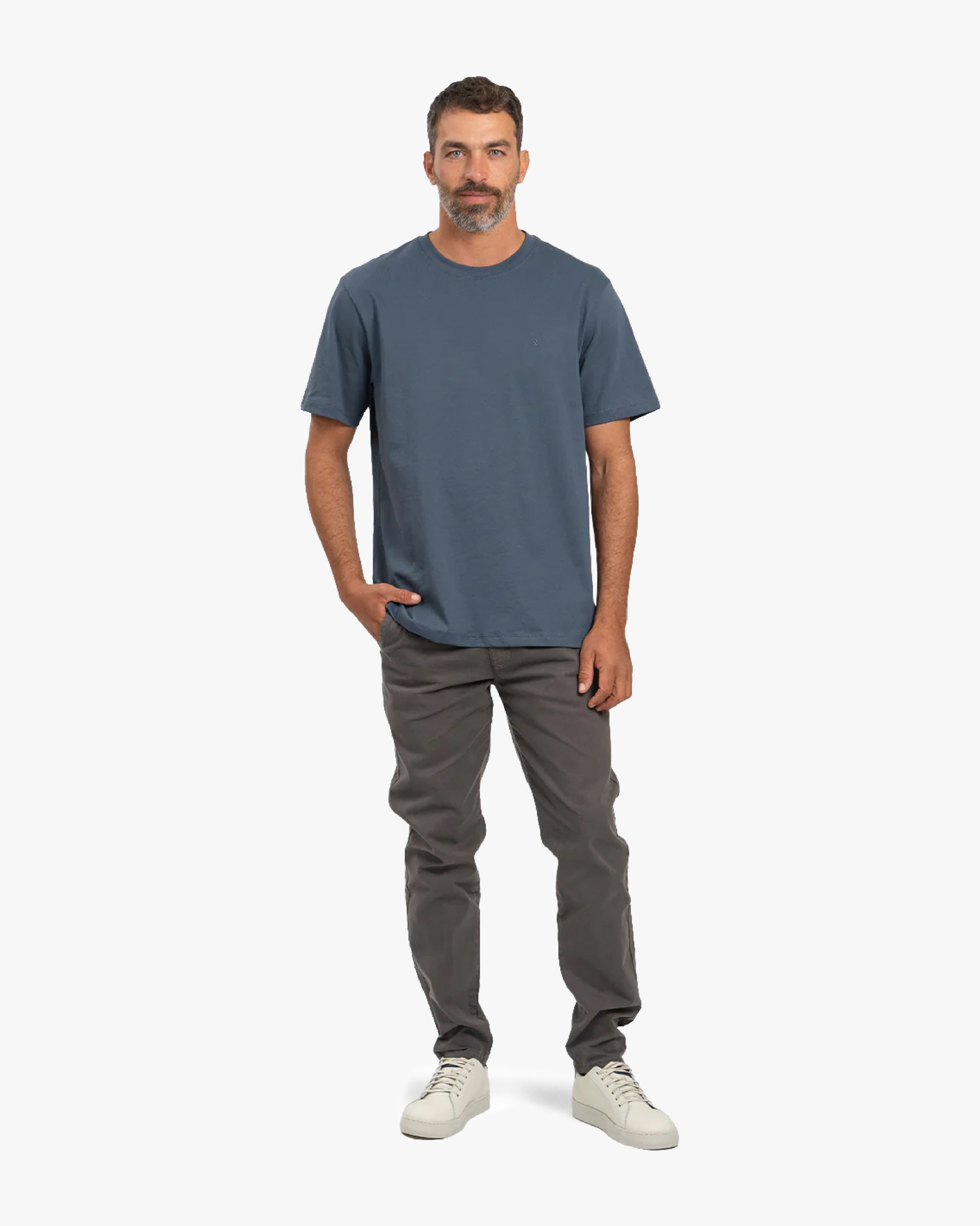 Polera Pima Azul