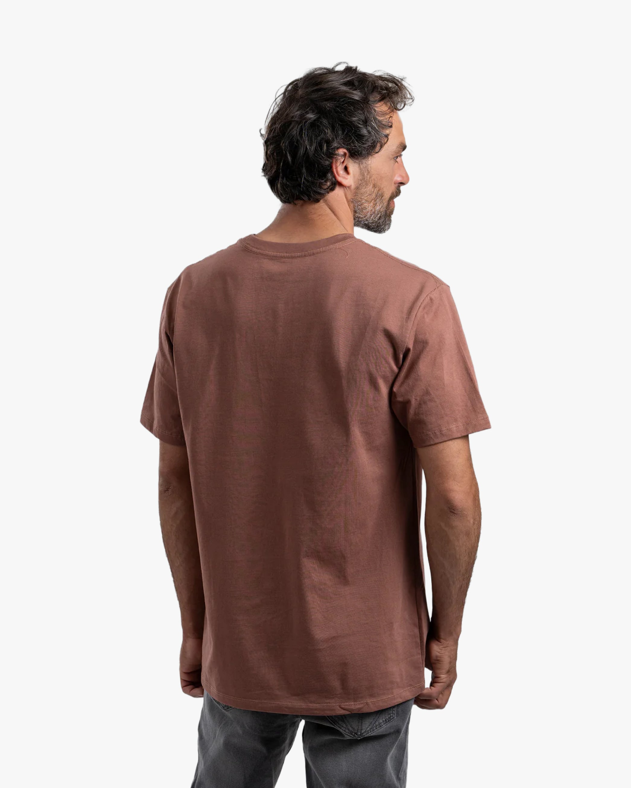 Polera Pocket Terracota - Trauko