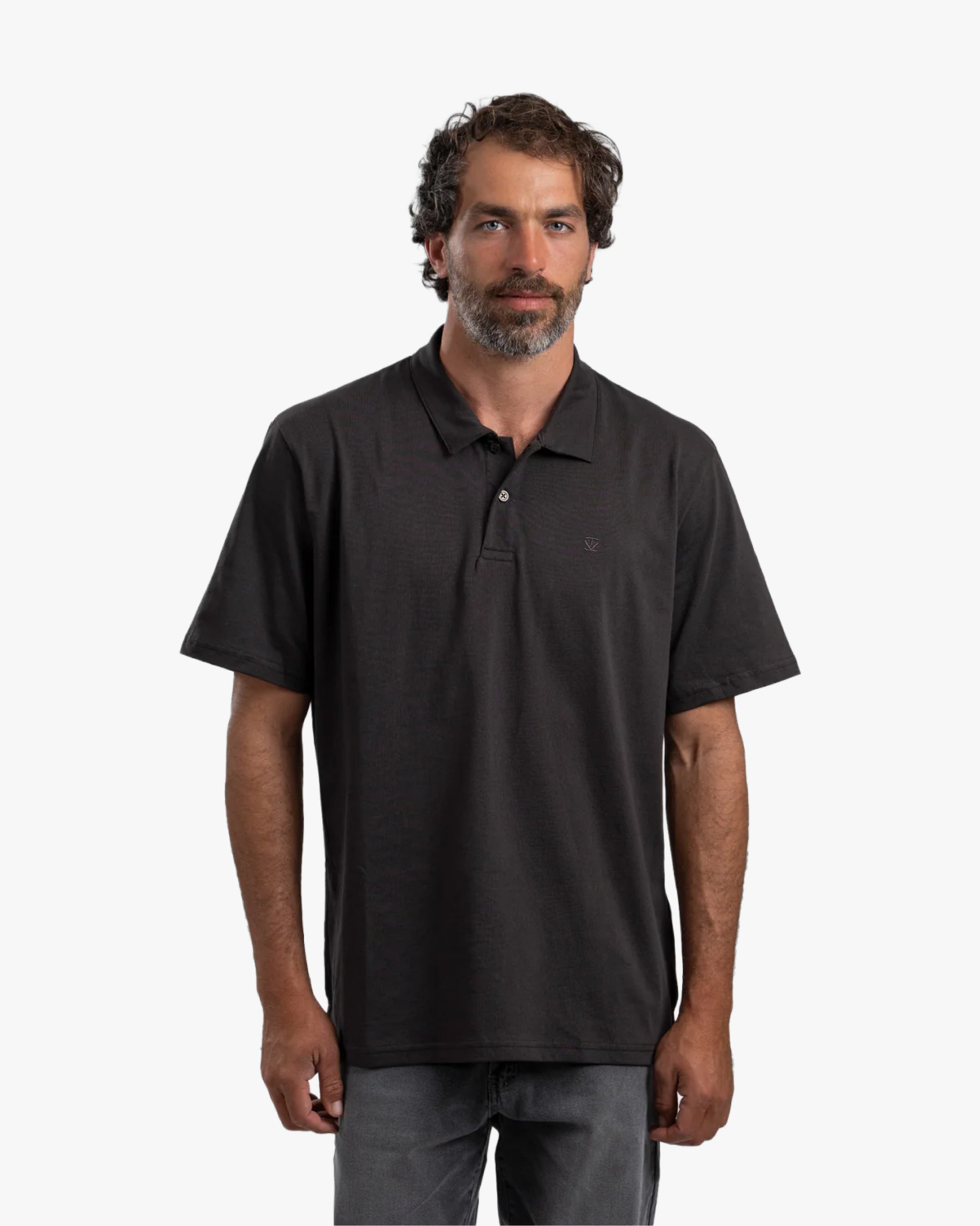 Polera Polo Black - Trauko