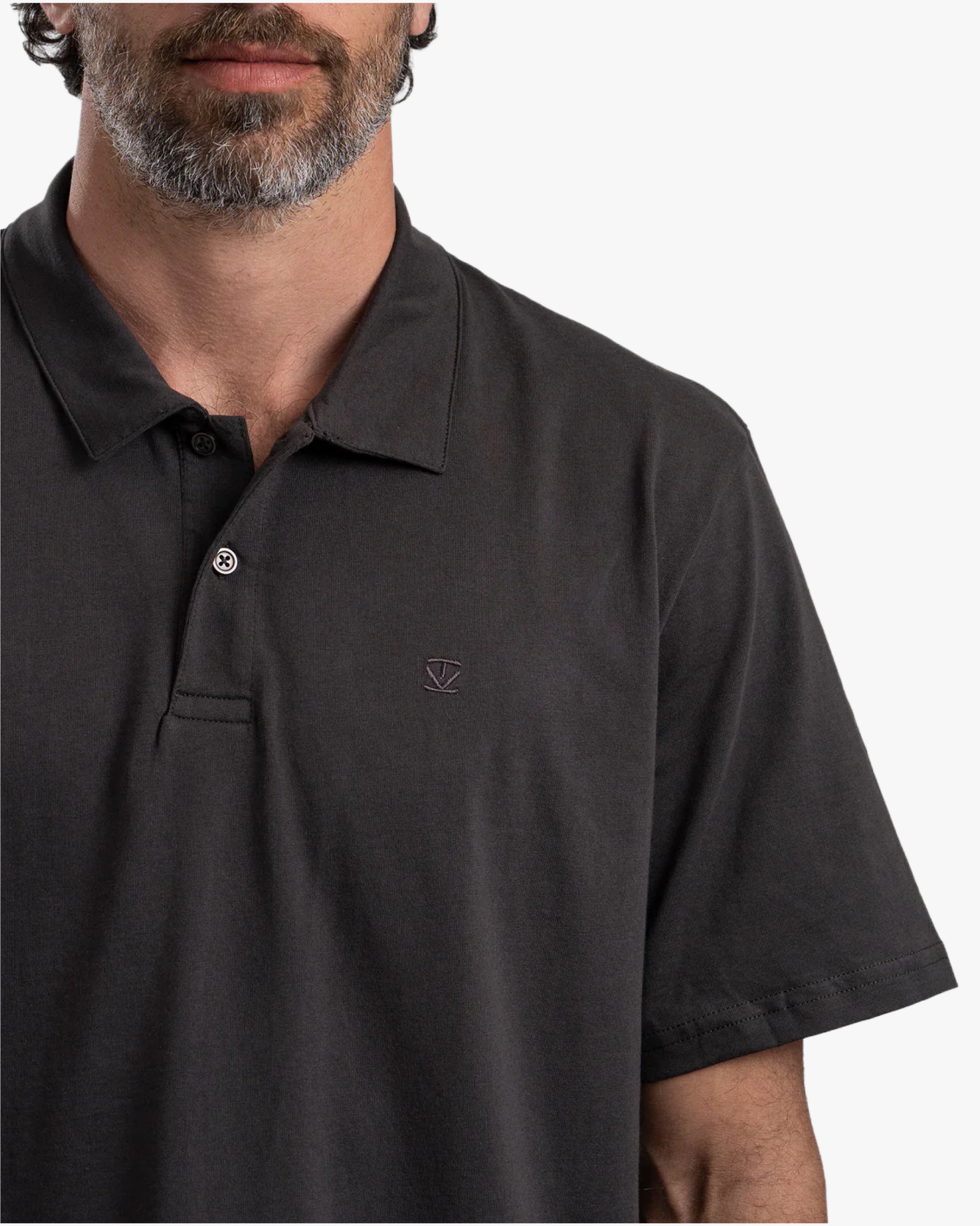 Polera Polo Black - Trauko