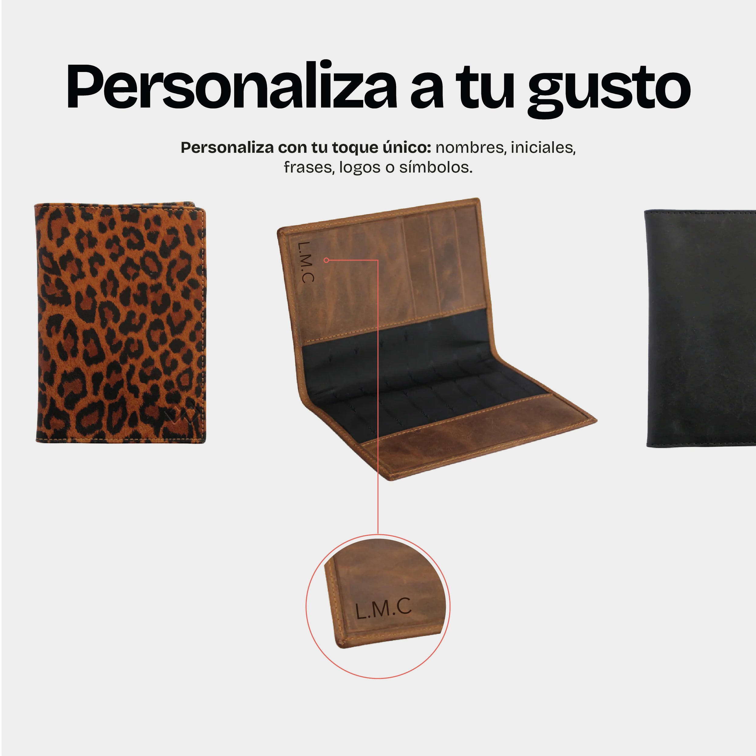 Porta Pasaportes Negro - Trauko