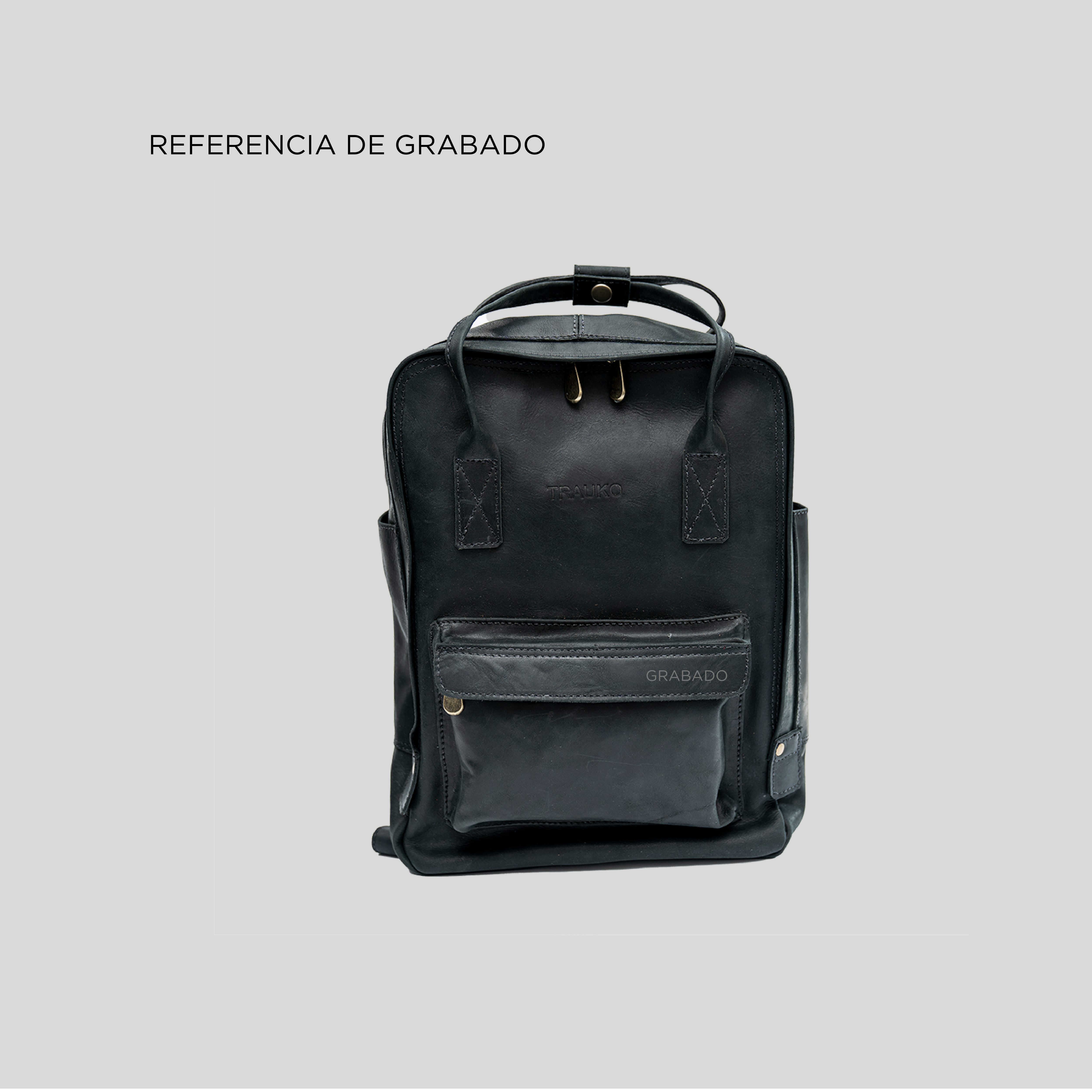 Mochila Nórdica Negro - Trauko