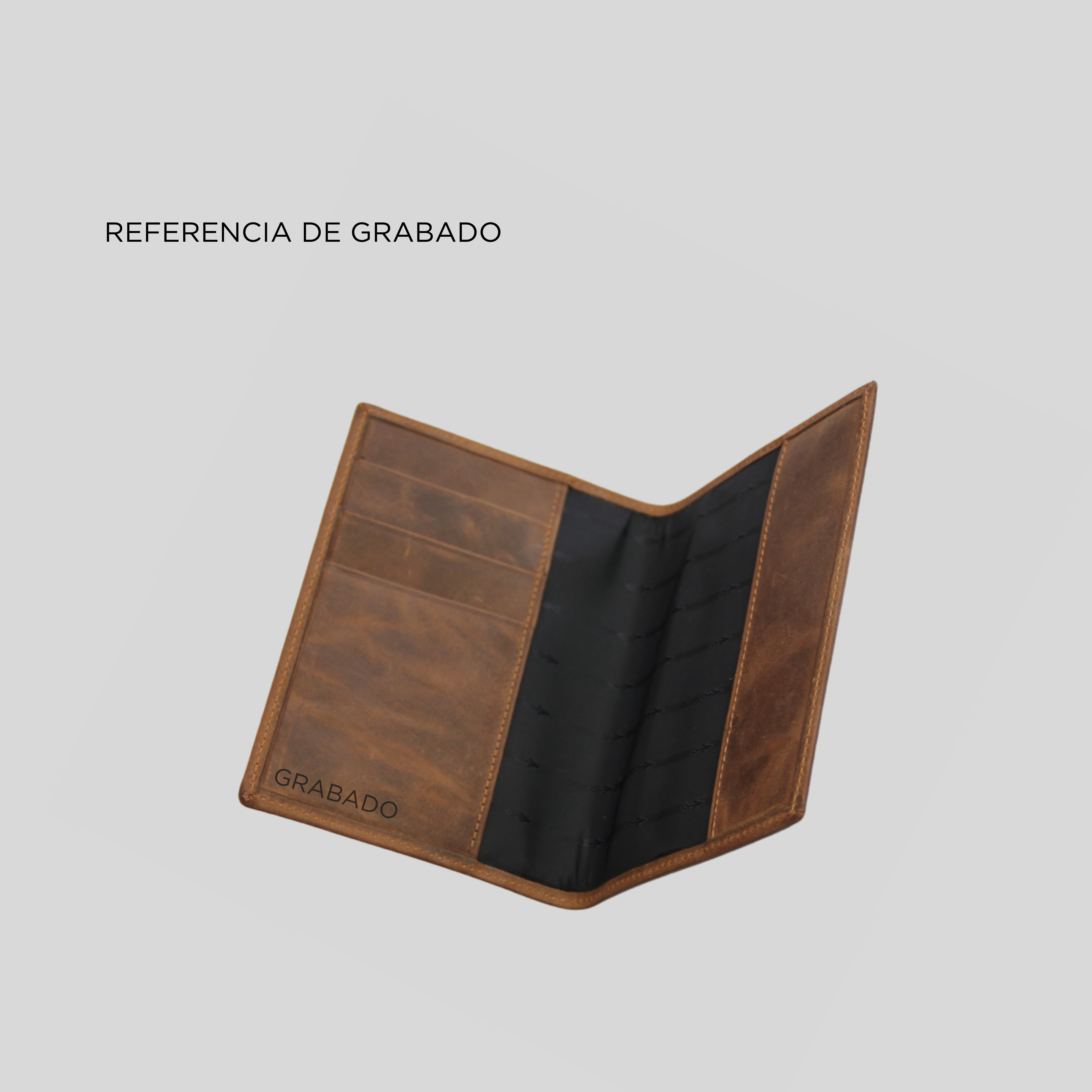 Porta Pasaportes Café - Trauko