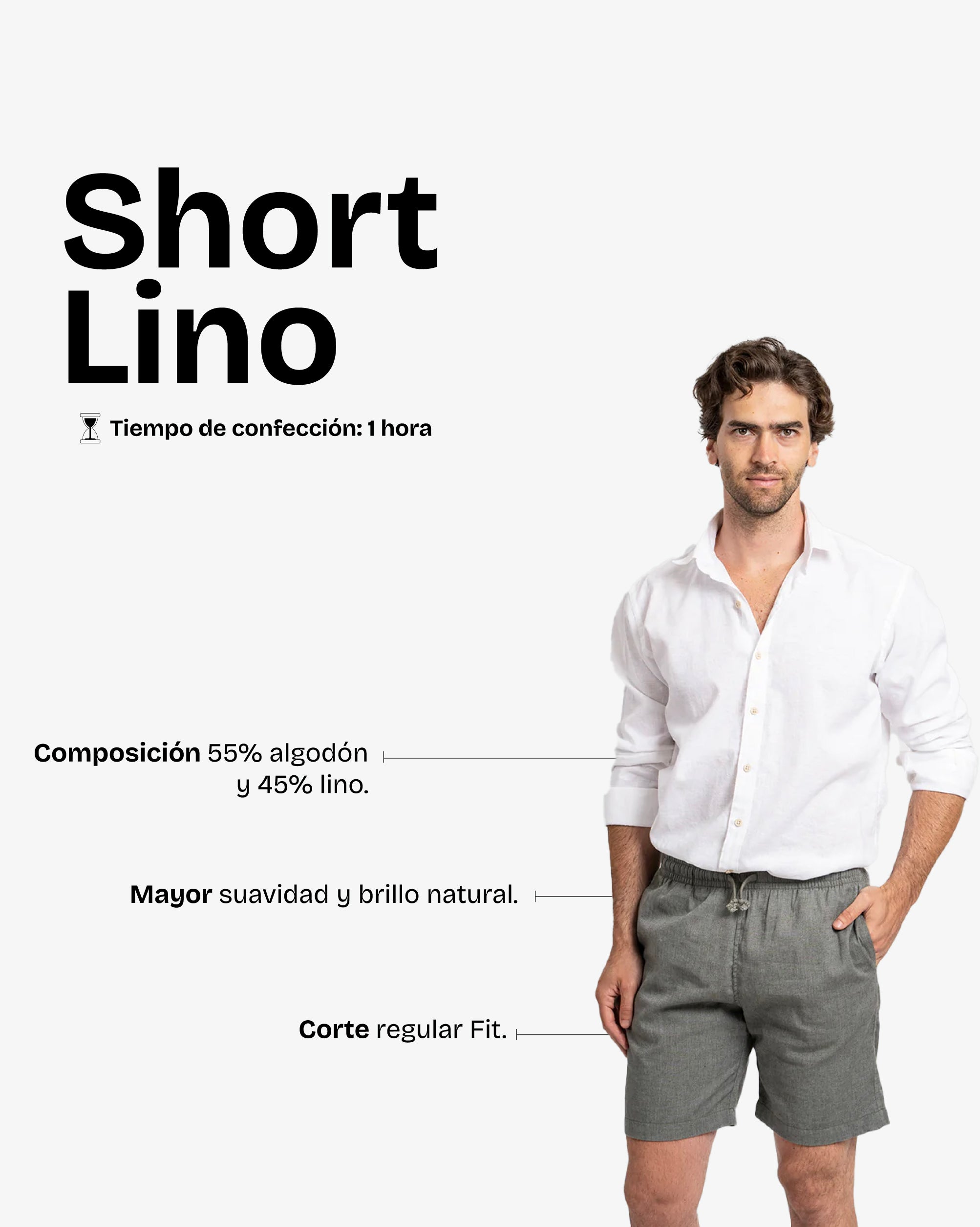 Short Lino Olivo