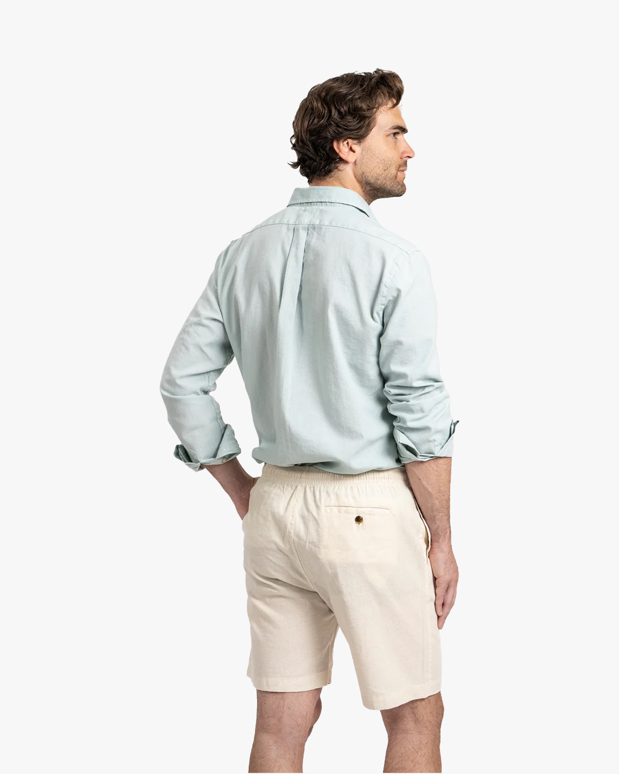 Short Lino Crema