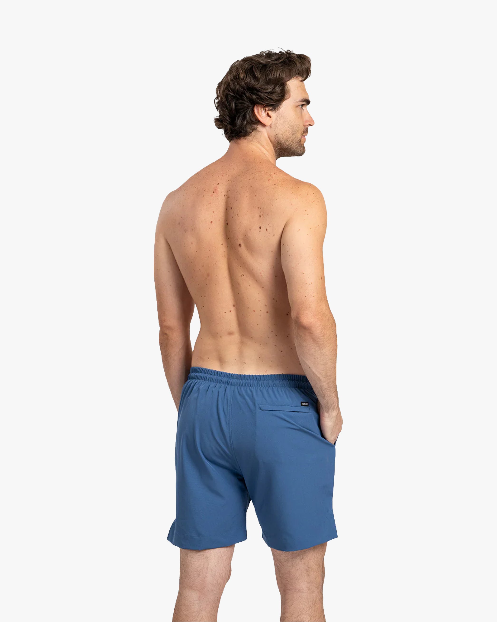 Traje de Baño Liso Acero