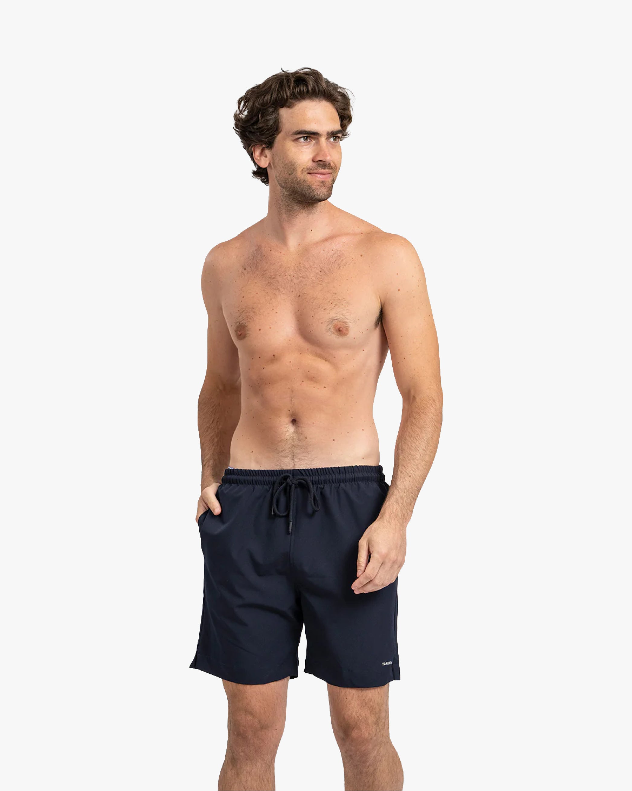Traje de Baño Liso Navy