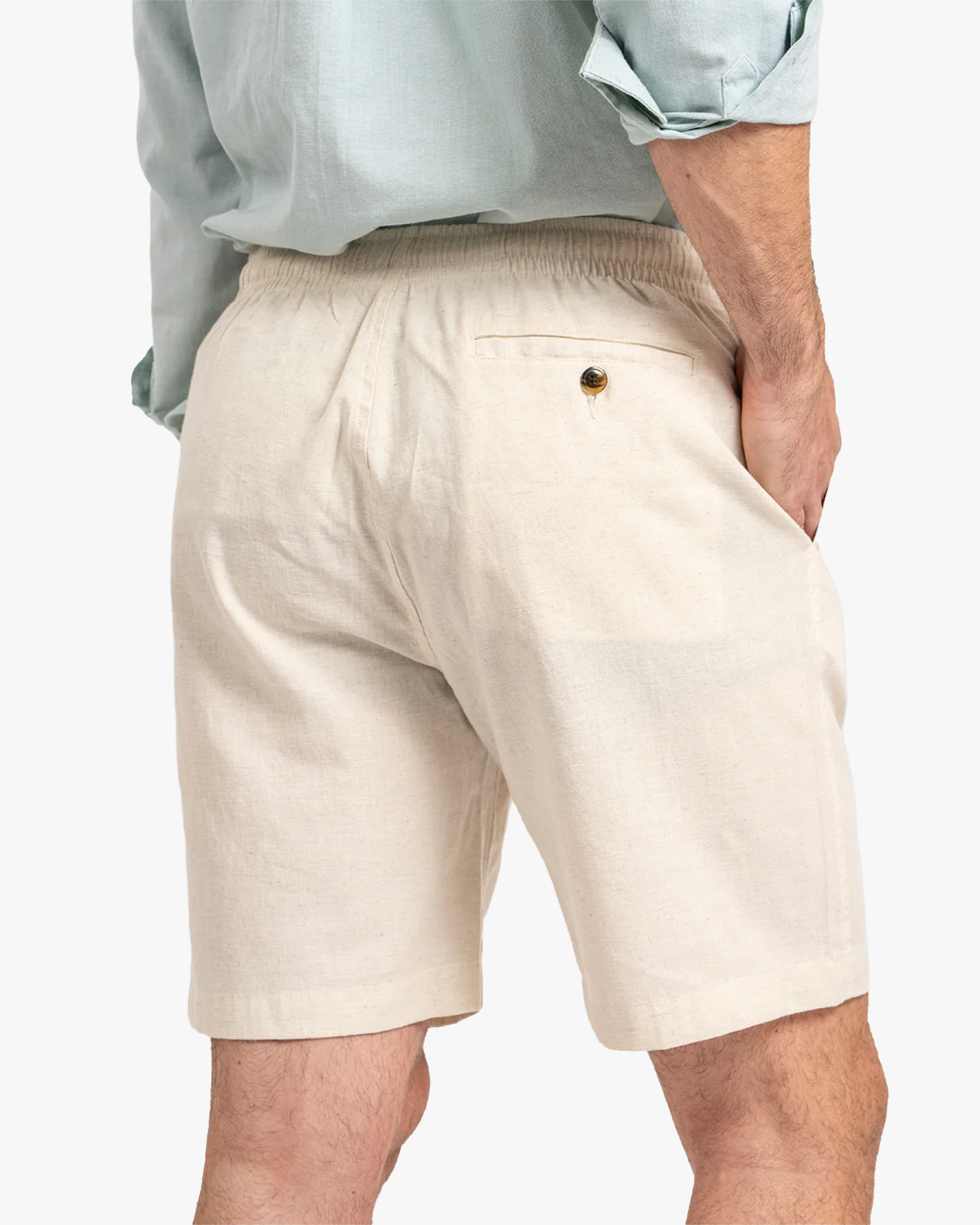 Short Lino Crema