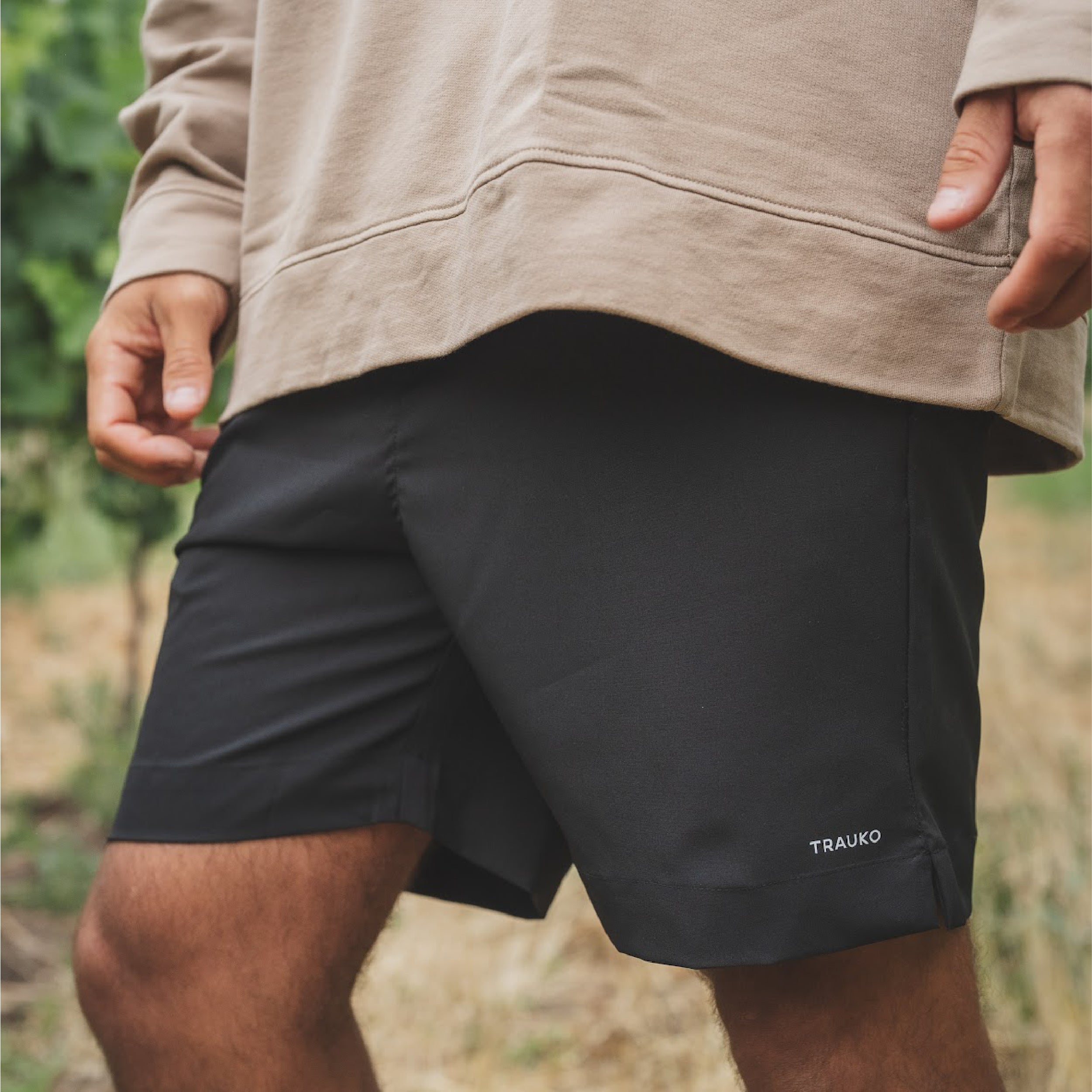 Traje de Baño Liso Negro