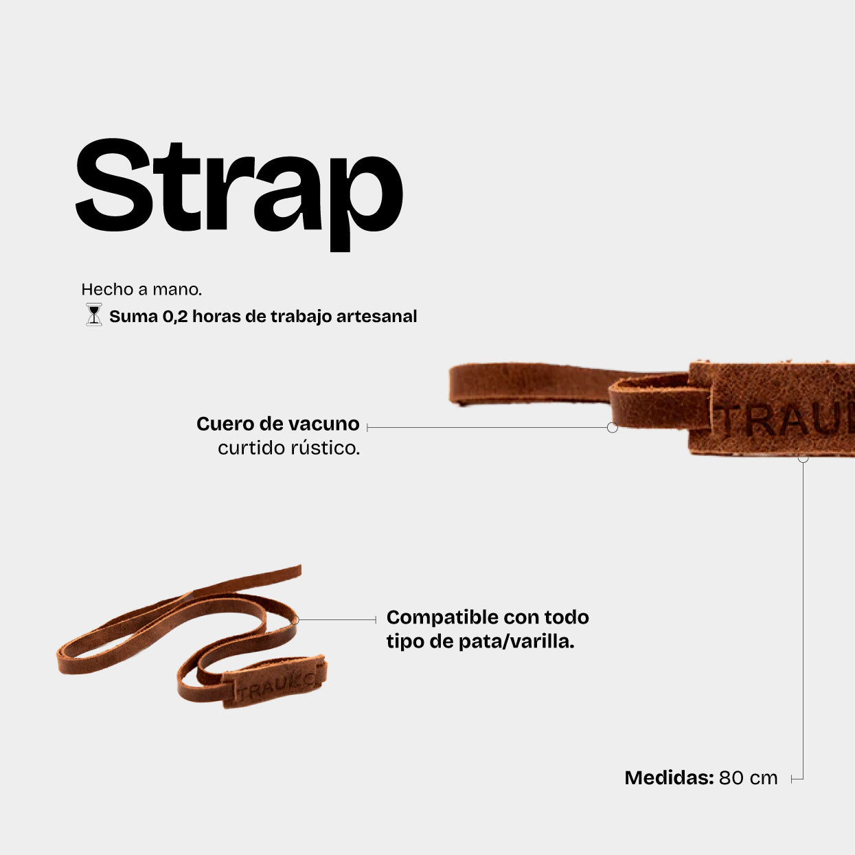 Strap Anteojos Café - Trauko