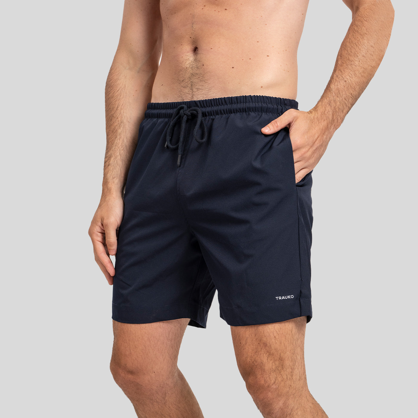 Traje de Baño Liso Navy