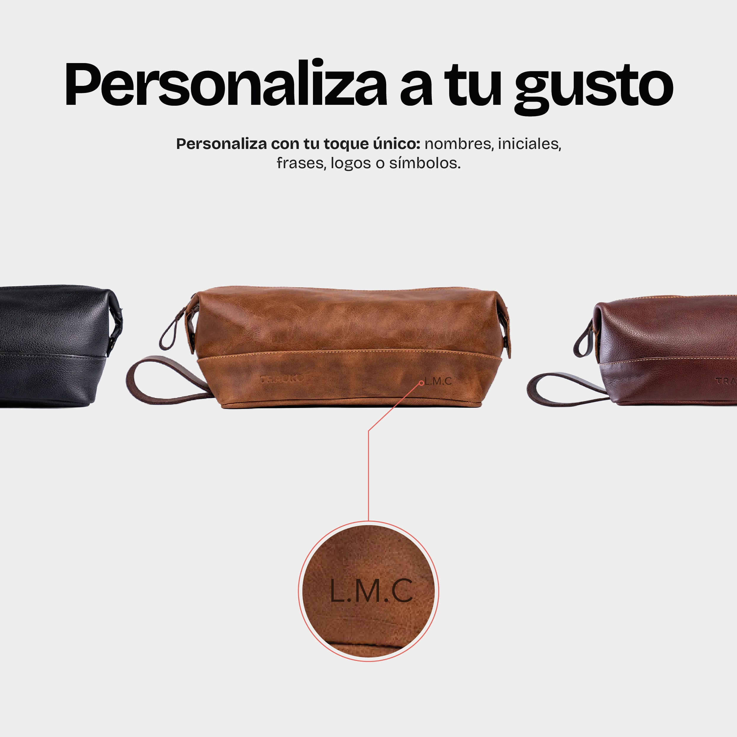 Neceser Valenciano Cognac - Trauko