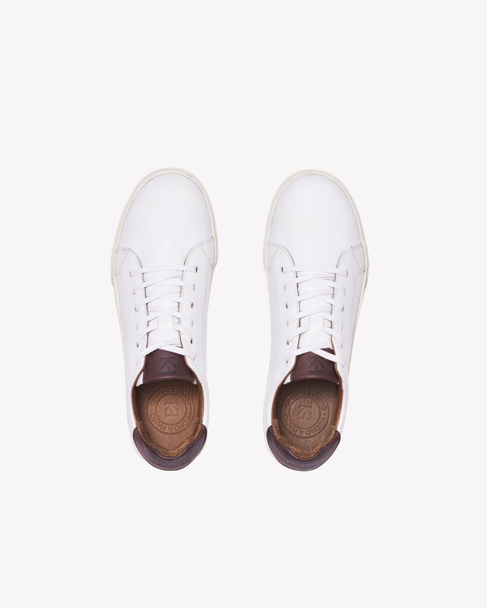 Zapatilla Hombre Montblanc Blanco/Burdeo