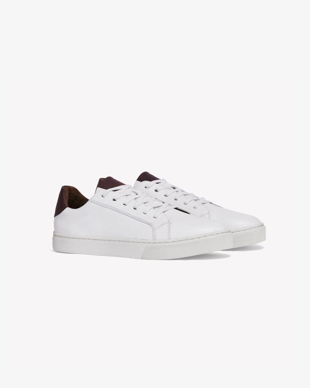 Zapatilla Hombre Montblanc Blanco/Burdeo