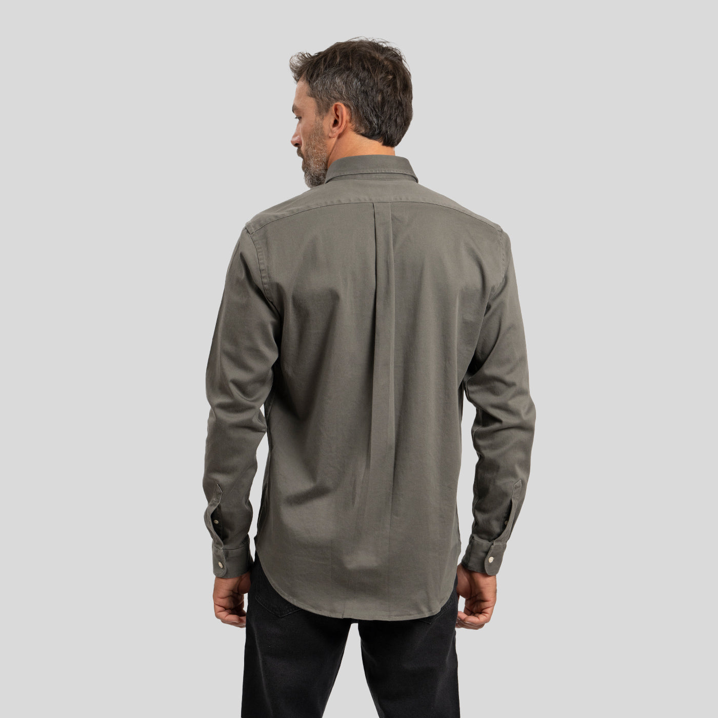 Camisa Drill Olivo