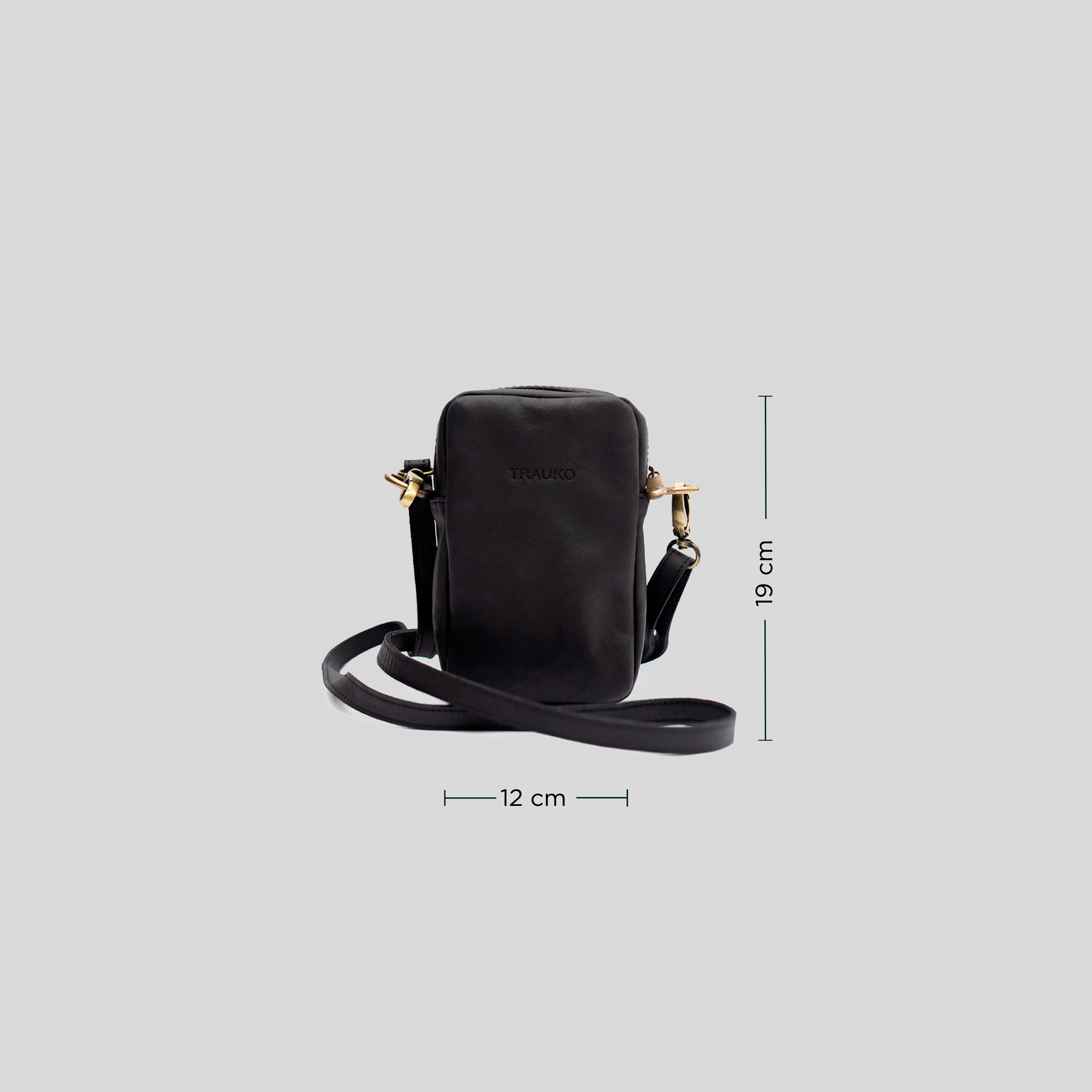 Cartera Creta Negro - Trauko