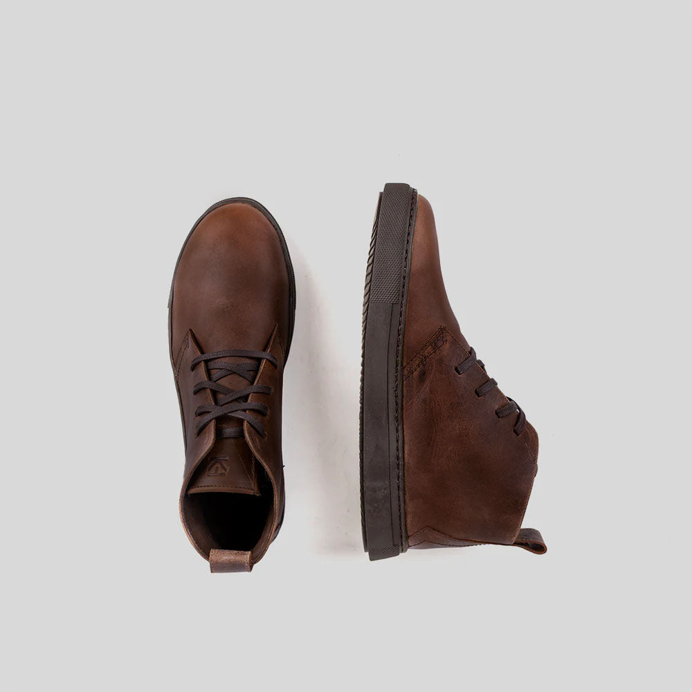 Zapatilla Hombre Lisbon Chocolate